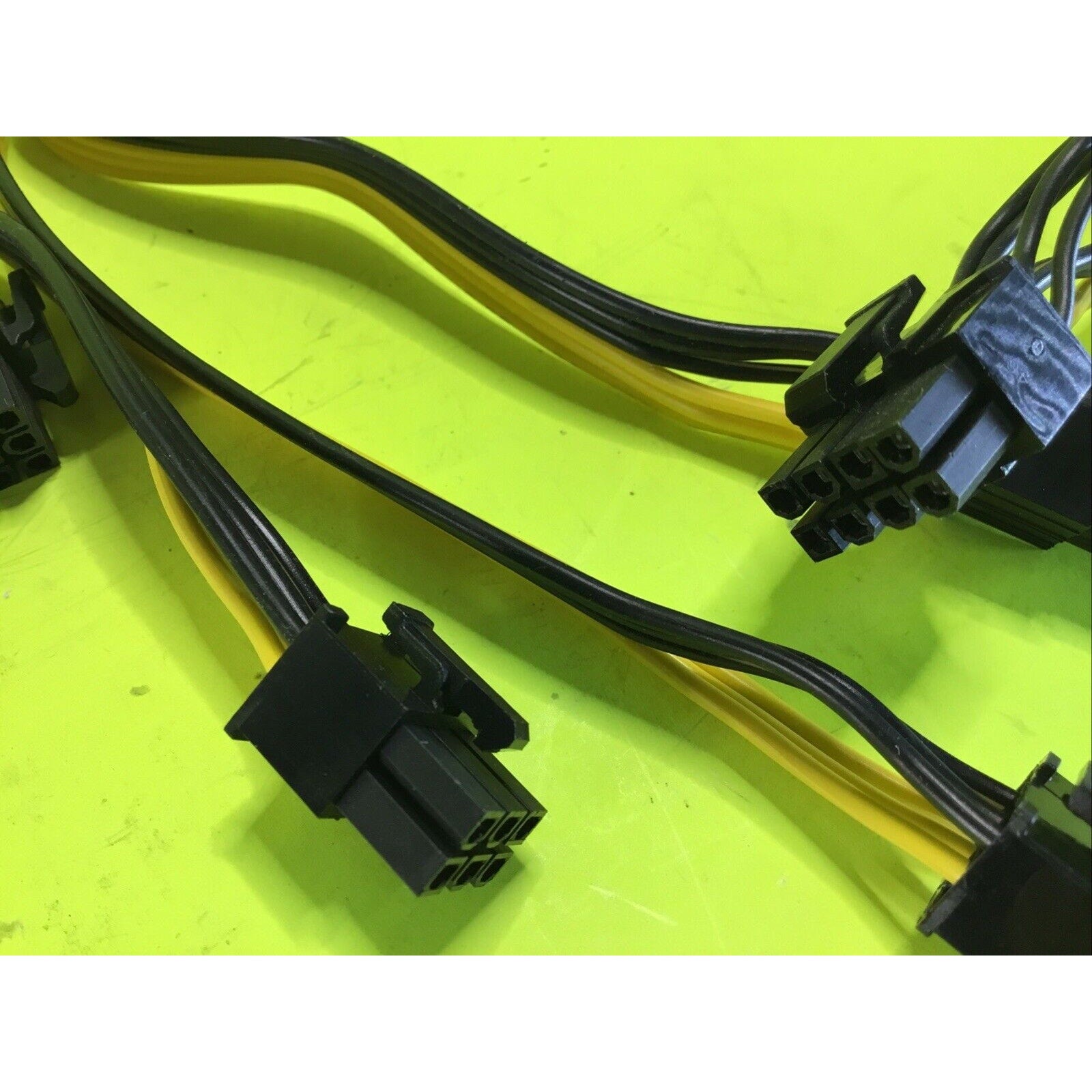 10pcs Breakout Cable 6Pin to 8Pin (6+2Pin) PCI-E Cable 18AWG Mining