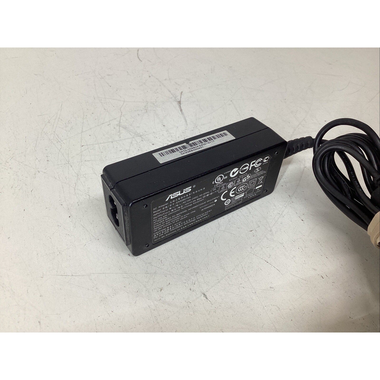 ASUS EXA0801XA Power Cable AC Adapter Power Supply 12V 3A