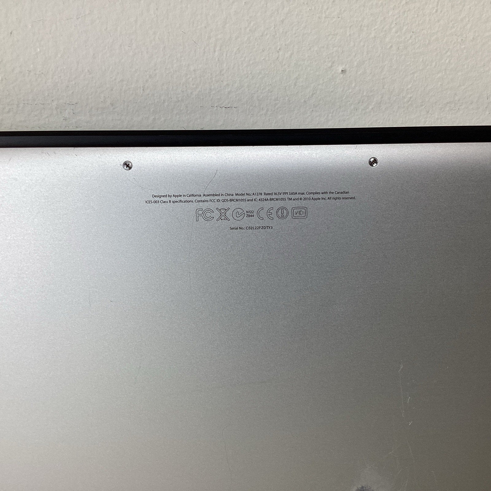 Apple MacBook Pro 13.3-inch A1278 4GB RAM Intel Core Duo - For Parts