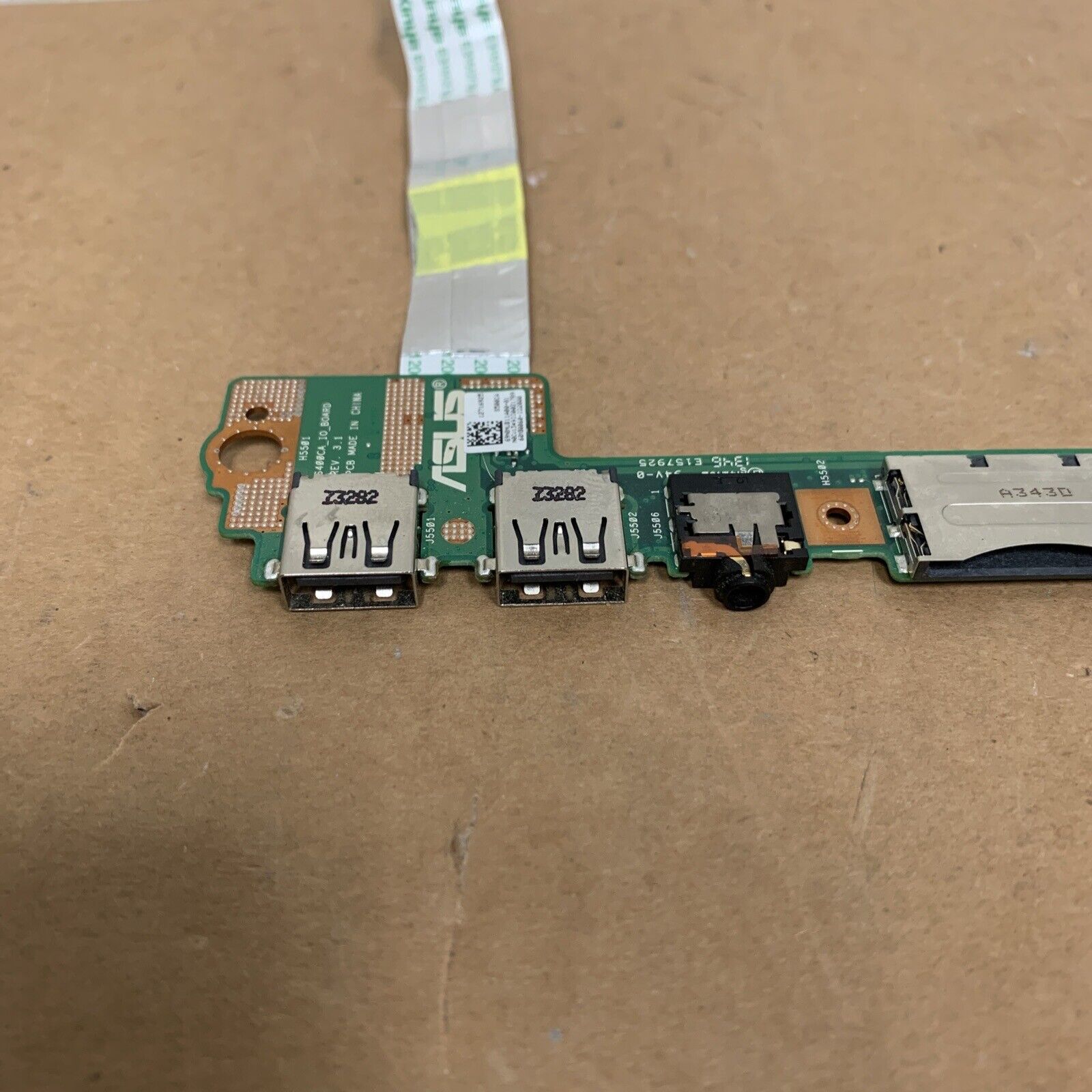 ORIGINAL ASUS S400C/V500 IO BOARD & CABLE 60NB0050-IO1 - S400CA_IO_Board - H5501