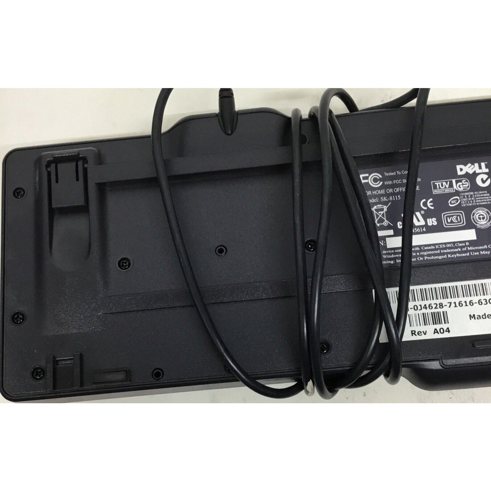 Dell 0J4628 USB Wired QWERTY US keyboard Black SK-8115 J4628