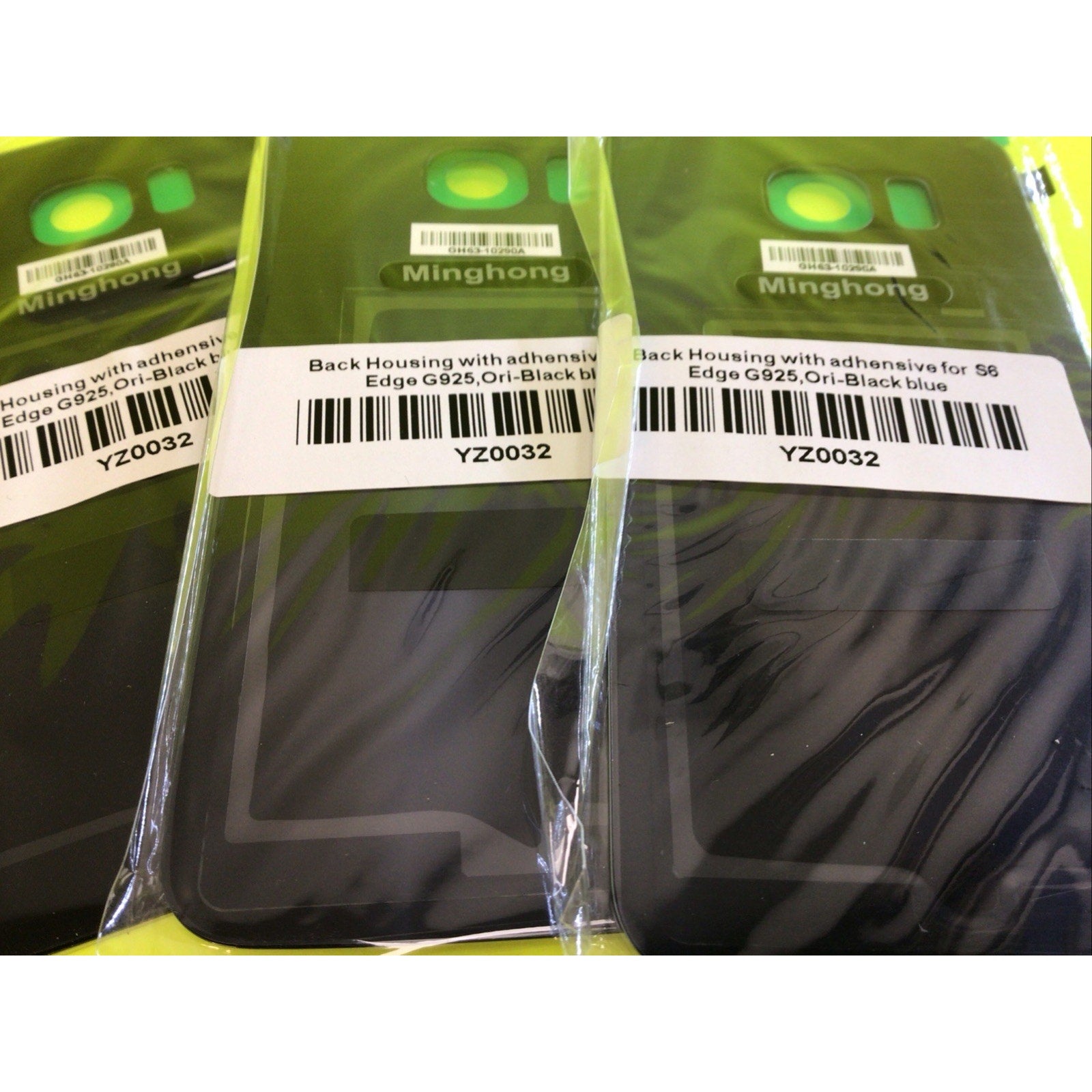 7 Pack Samsung Galaxy S6 Edge G925 Back Glass Cover Door Rear Panel w/Adhesive