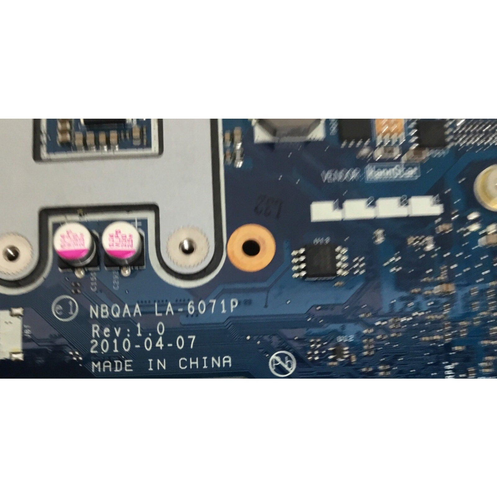 Toshiba Satellite Motherboard LA-6071P i5