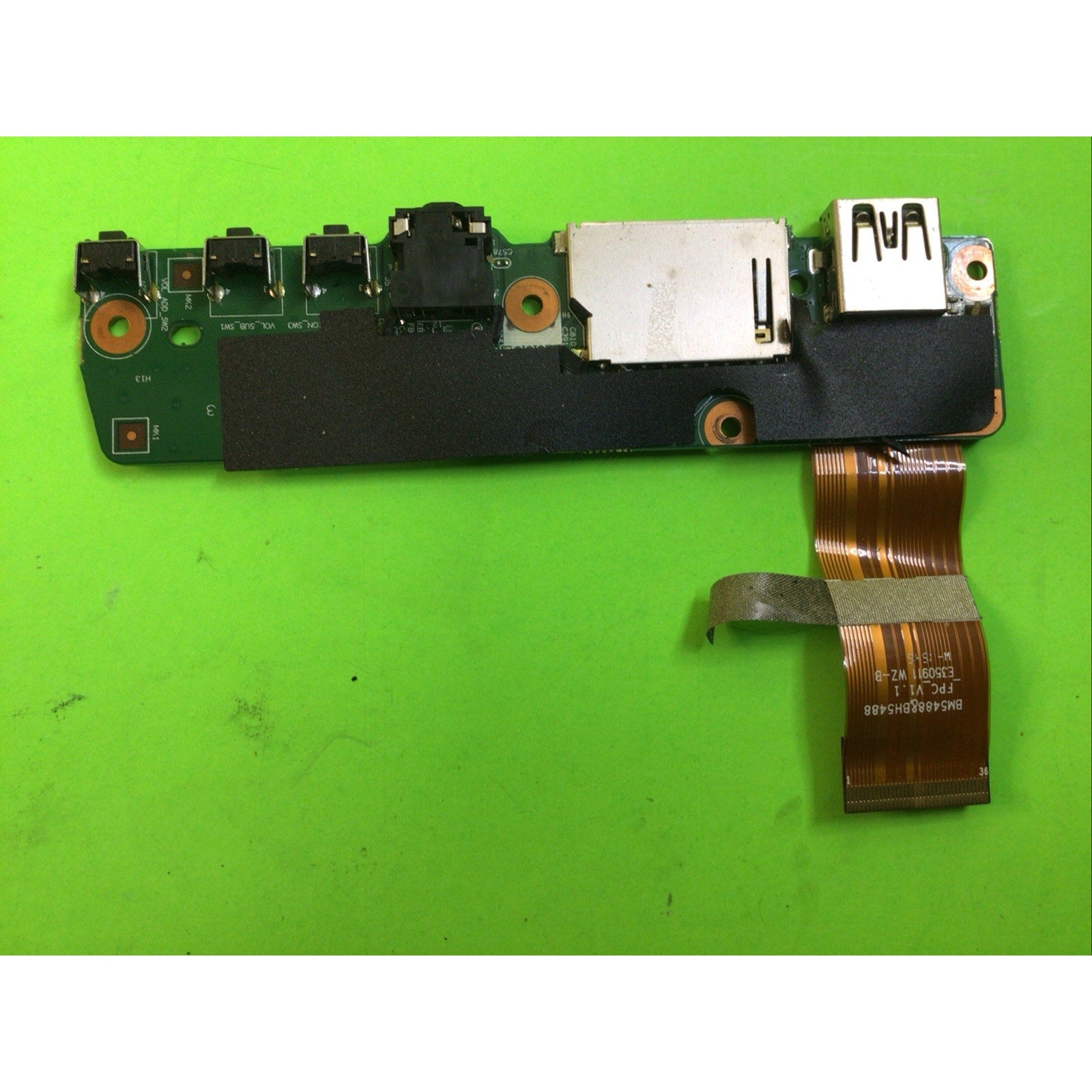 Lenovo Yoga 300-11IBR Series SD USB Audio Card Reader Board + Cable 3005-01681