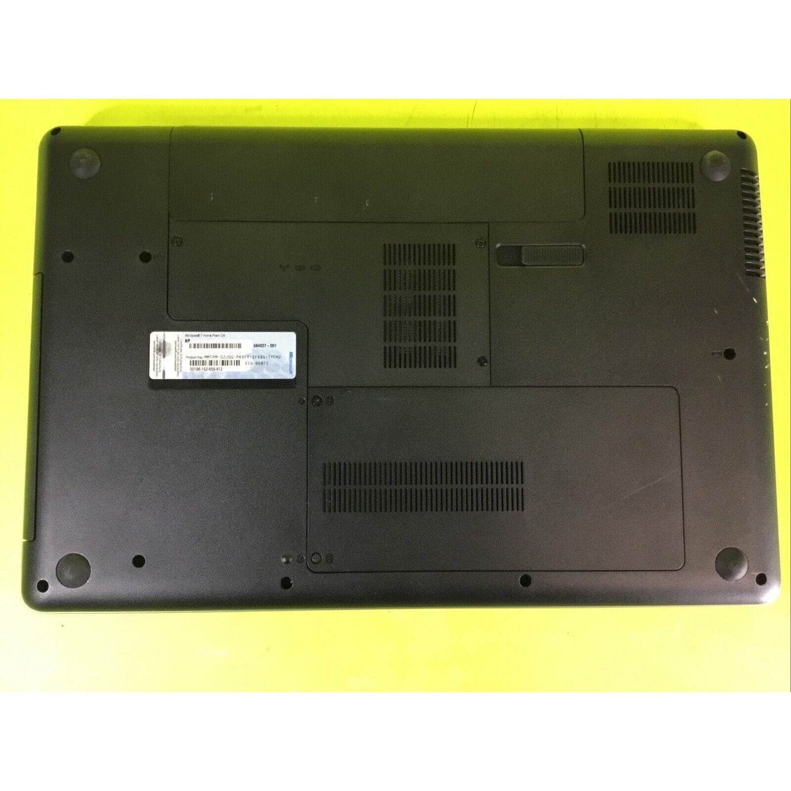 HP Compaq Presario CQ62-418NR FOR PARTS or REPAIR