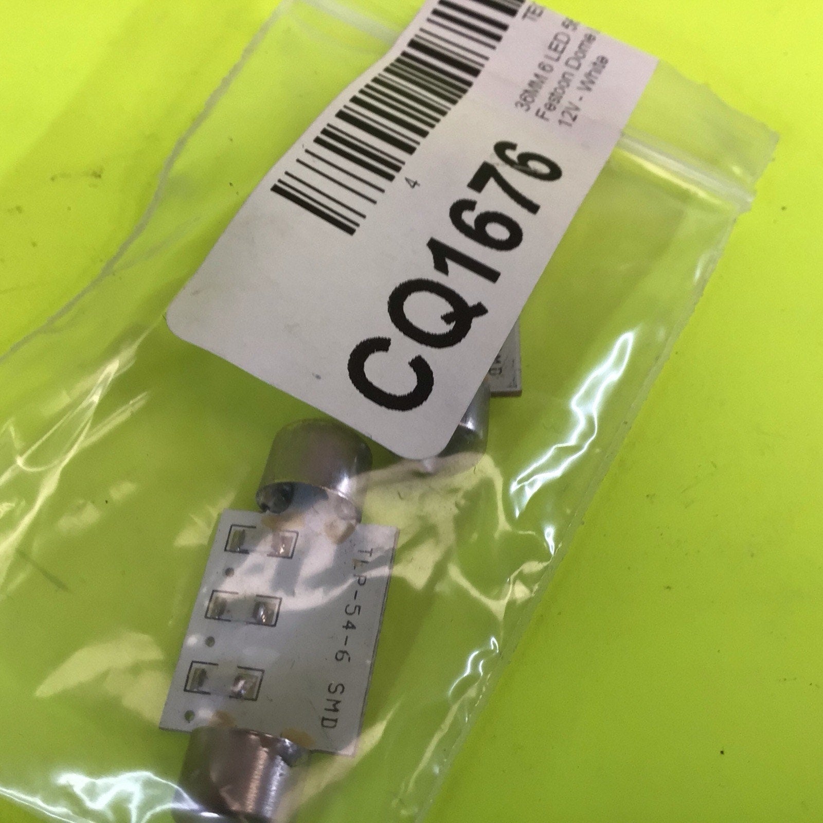 2 Pack of 36mm 5630 SMD LED Festoon Dome Light Bulb DC 12V White