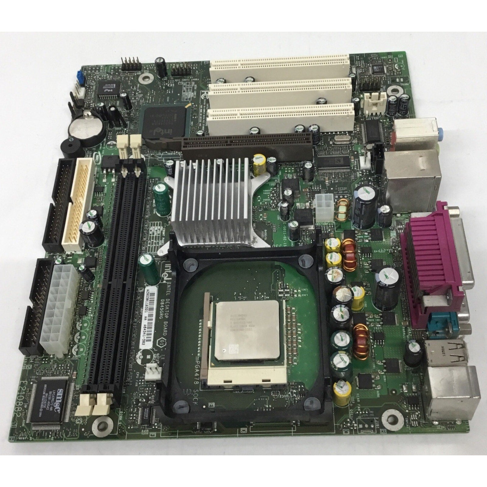For Parts Only Intel Motherboard D845GRG No IO Shield