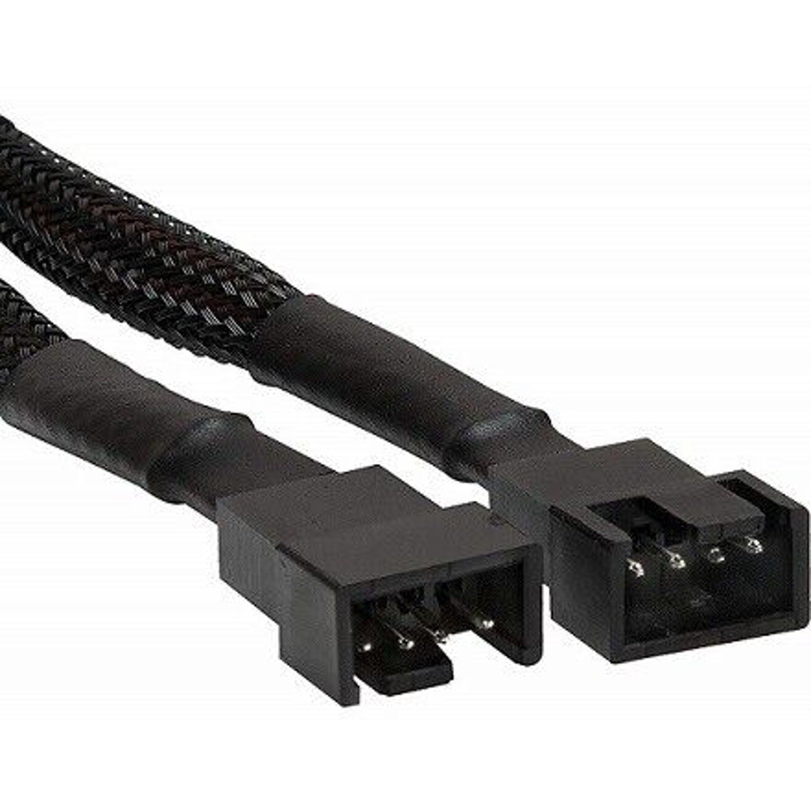 12-inch 4-Pin Fan Power Splitter Cable - FMM - 1ft Fan Y Cable