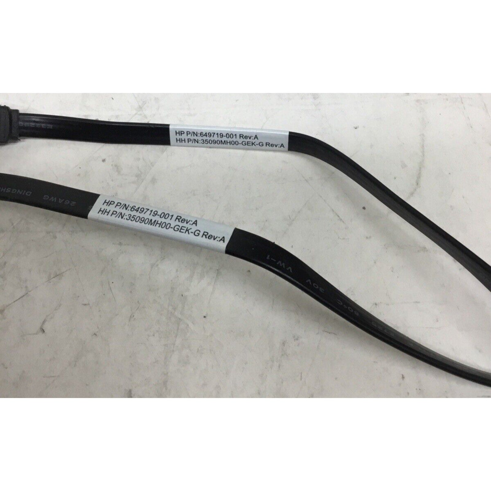 LOT OF 2 Desktop HDD/DVD Drive SATA Cable Connector 649719-001 HP Pavilion 500