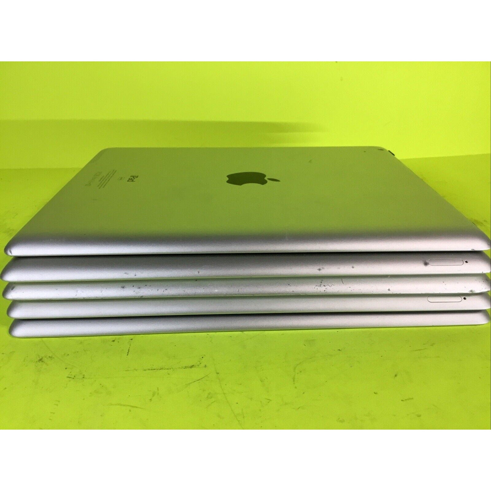 Lot of 5 Vintage iPad 2nd Gen FOR PARTS GOLD RECOVERY or RARE EARTH RECOVERY