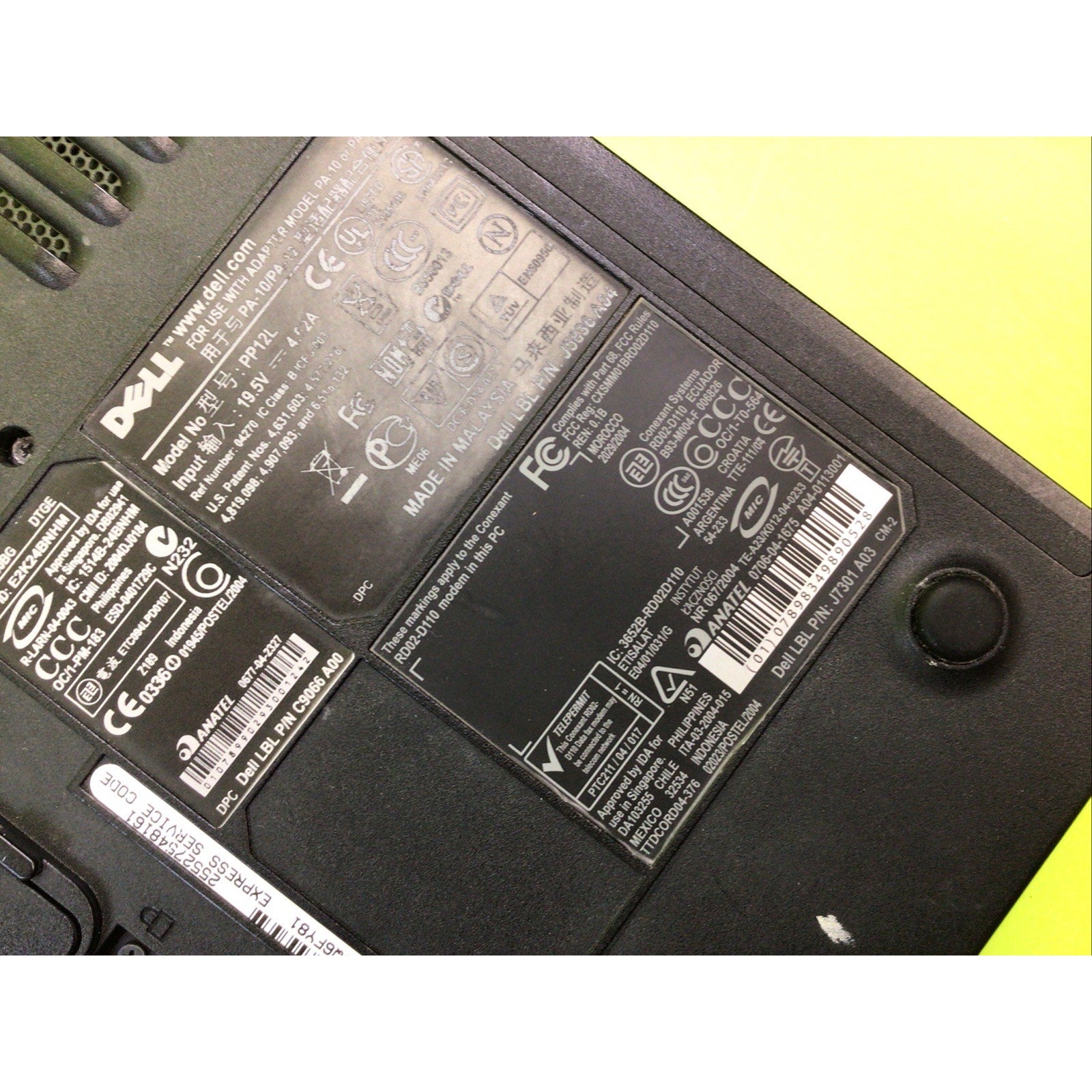 Vintage Dell Inspiron 6000 XP Pro Pentium M 2GB RAM 40GB HDD Win 98 Compatible