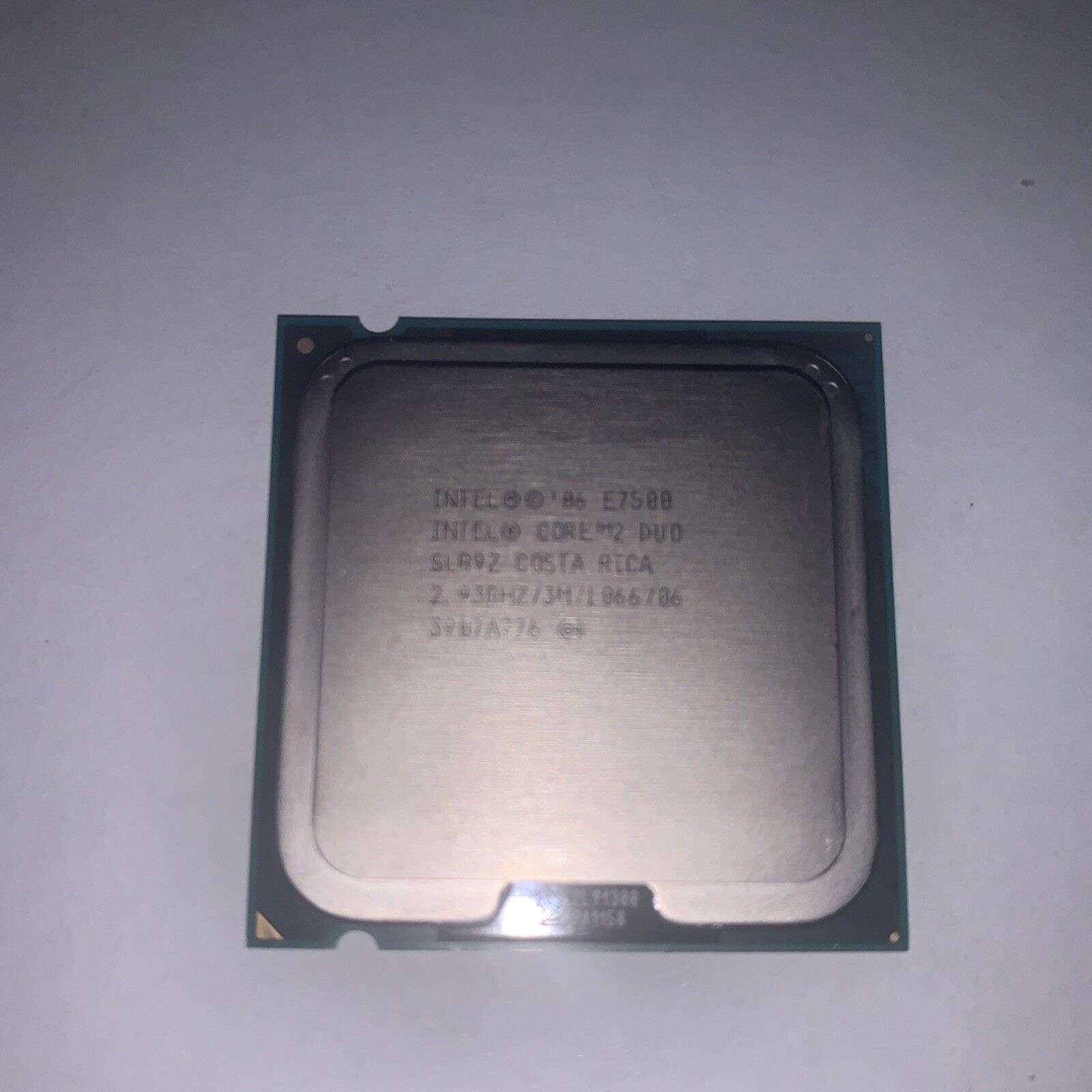 Intel Core 2 Duo E7500 2.93Ghz 2-Core LGA775 Desktop CPU Processor SLB9Z SLGTE