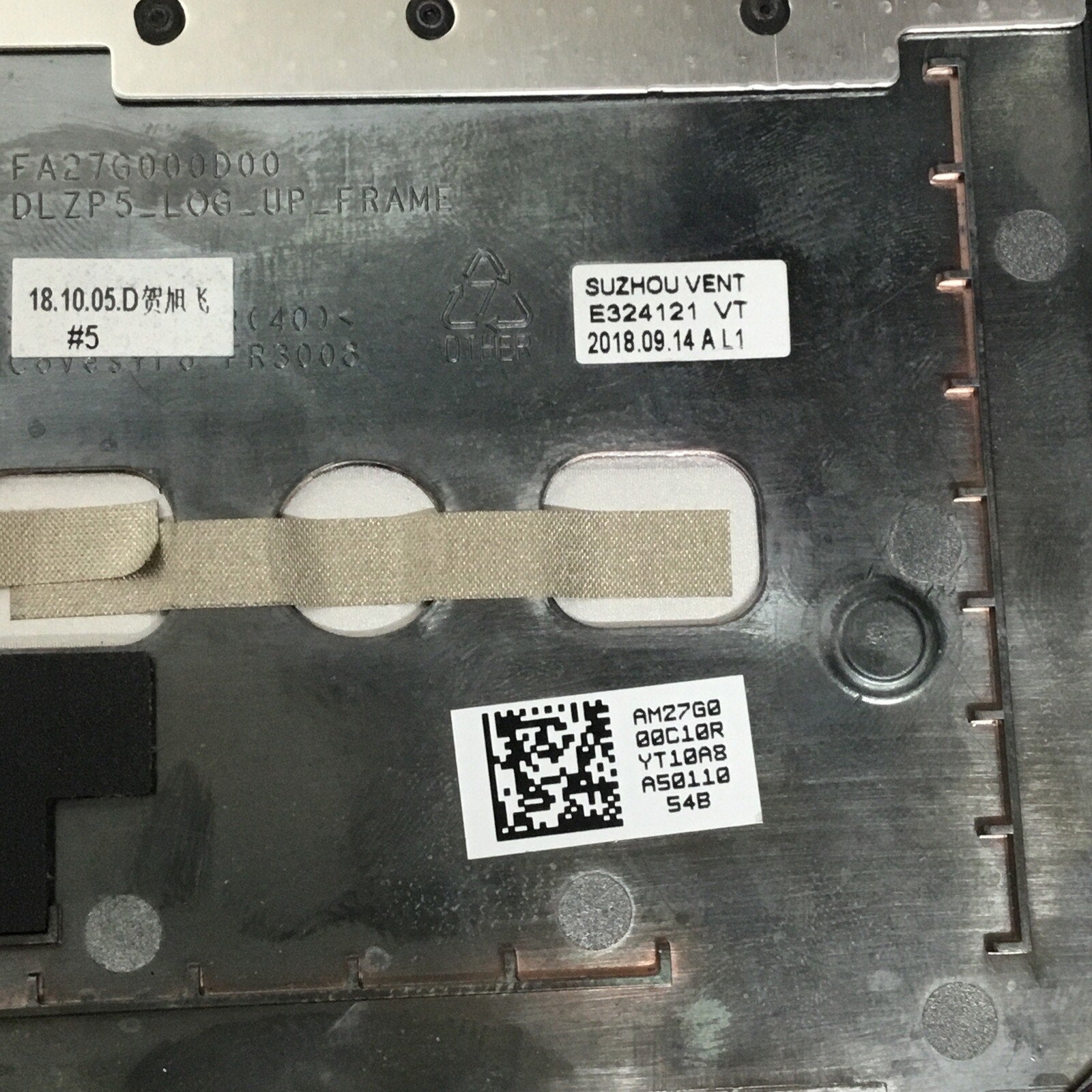 Lenovo Yoga 730-15IKB 730-15IWL 15.6" Palmrest Case Keyboard Backlit Silver