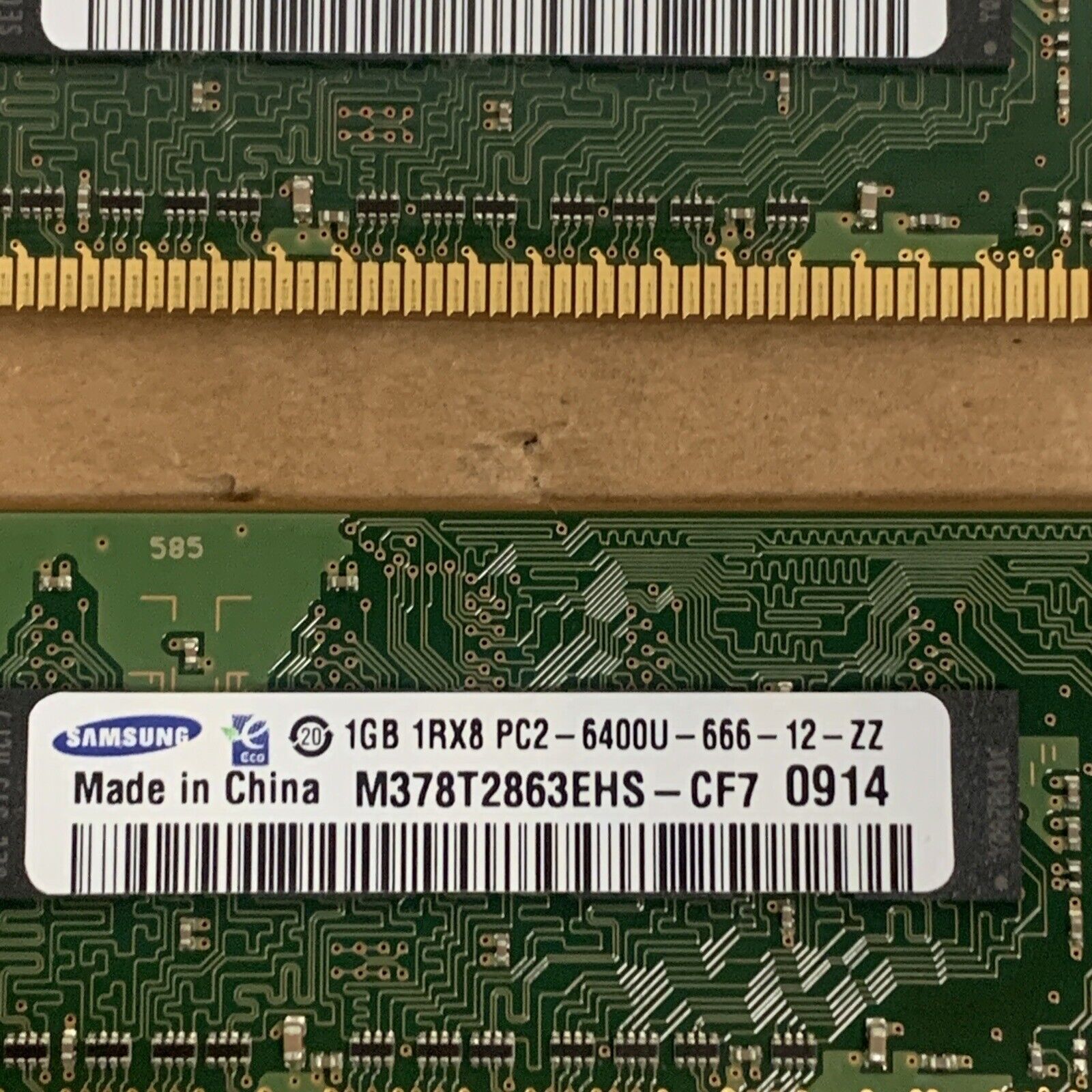 SAMSUNG 4GB 4x1GB RAM PC2-6400 DDR2-800 MEMORY KIT M378T2863EHS-CF7 Dell 740 755
