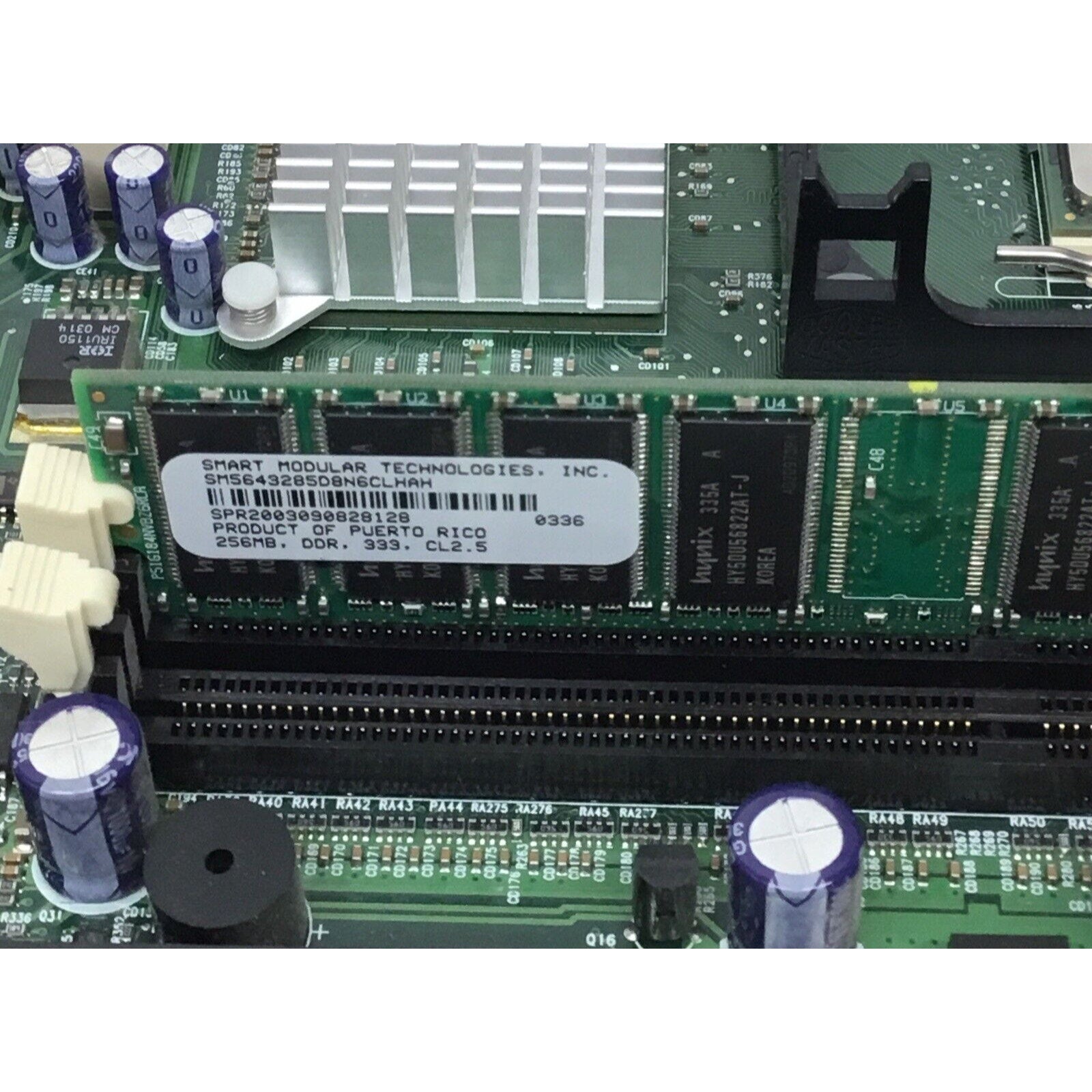 137001 Imperial GL Ve 20021218 Motherboard / CELERON SL6RW CPU + 256 MB RAM