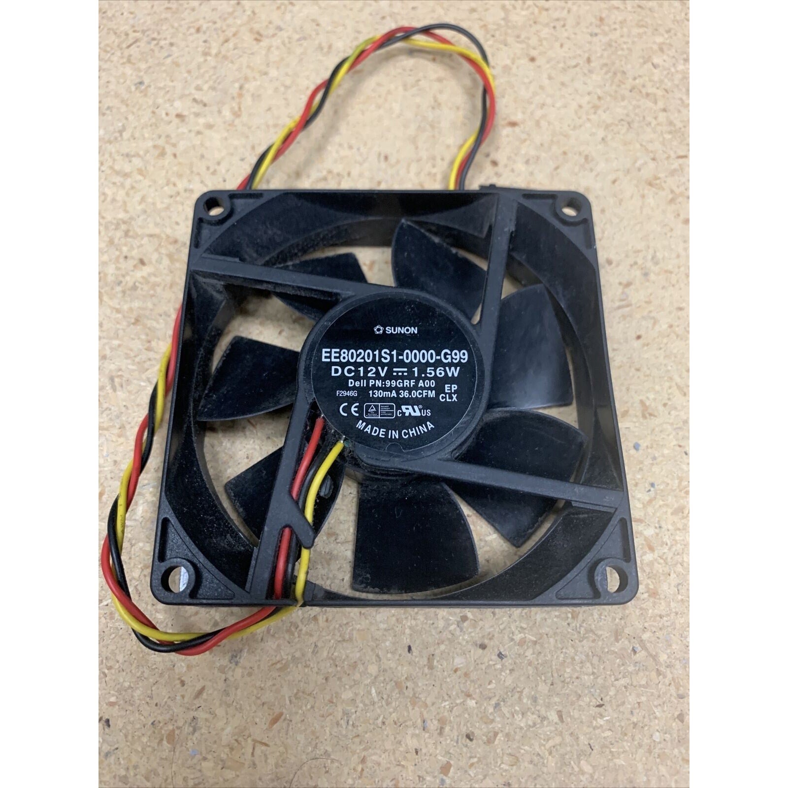 Sunon Dell Optiplex 3010 3020 SFF PC Case Cooling Fan 99GRF 099GRF 3wire 5pin