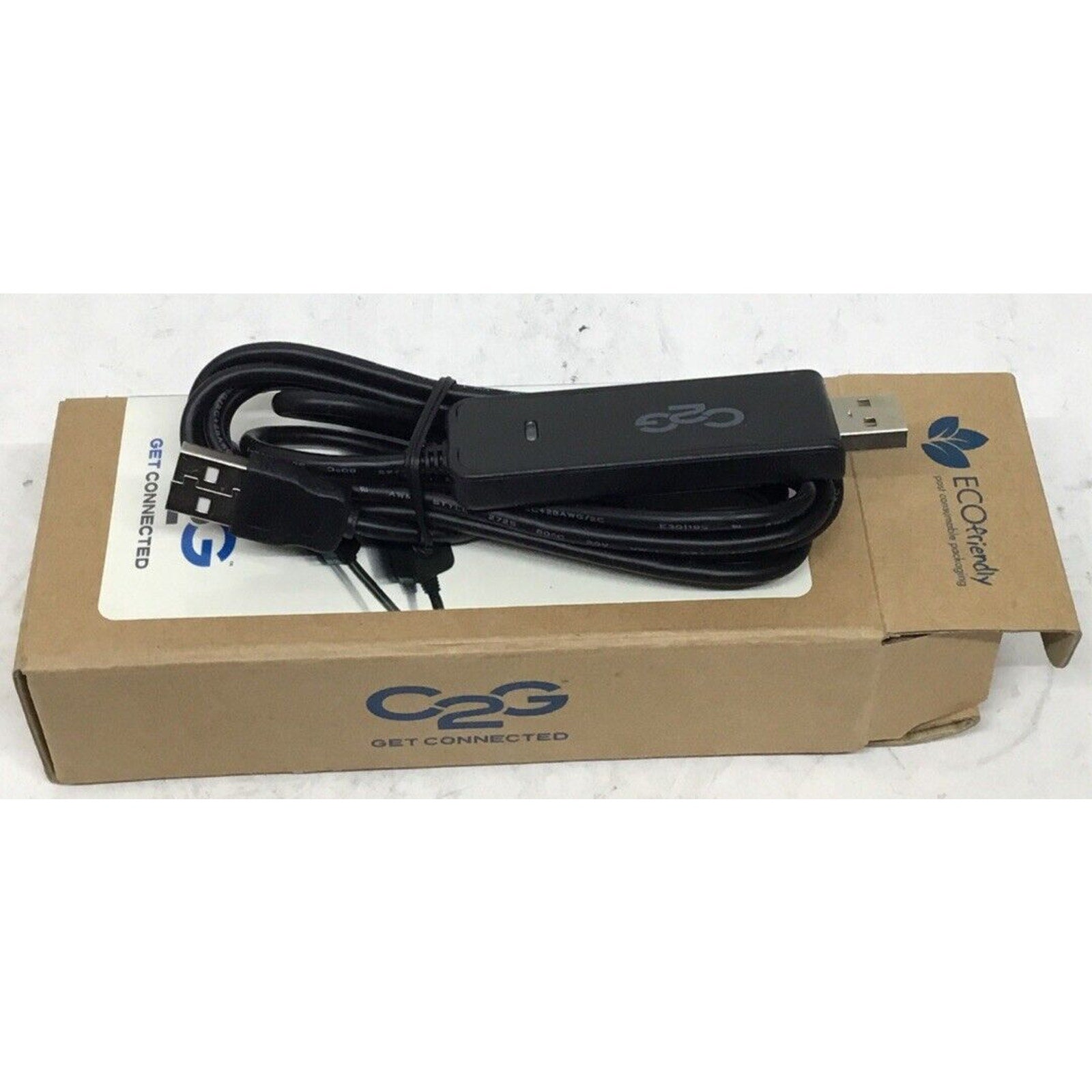C2G 39941 Black USB 2.0 Windows Driverless File Transfer and Sync Cable