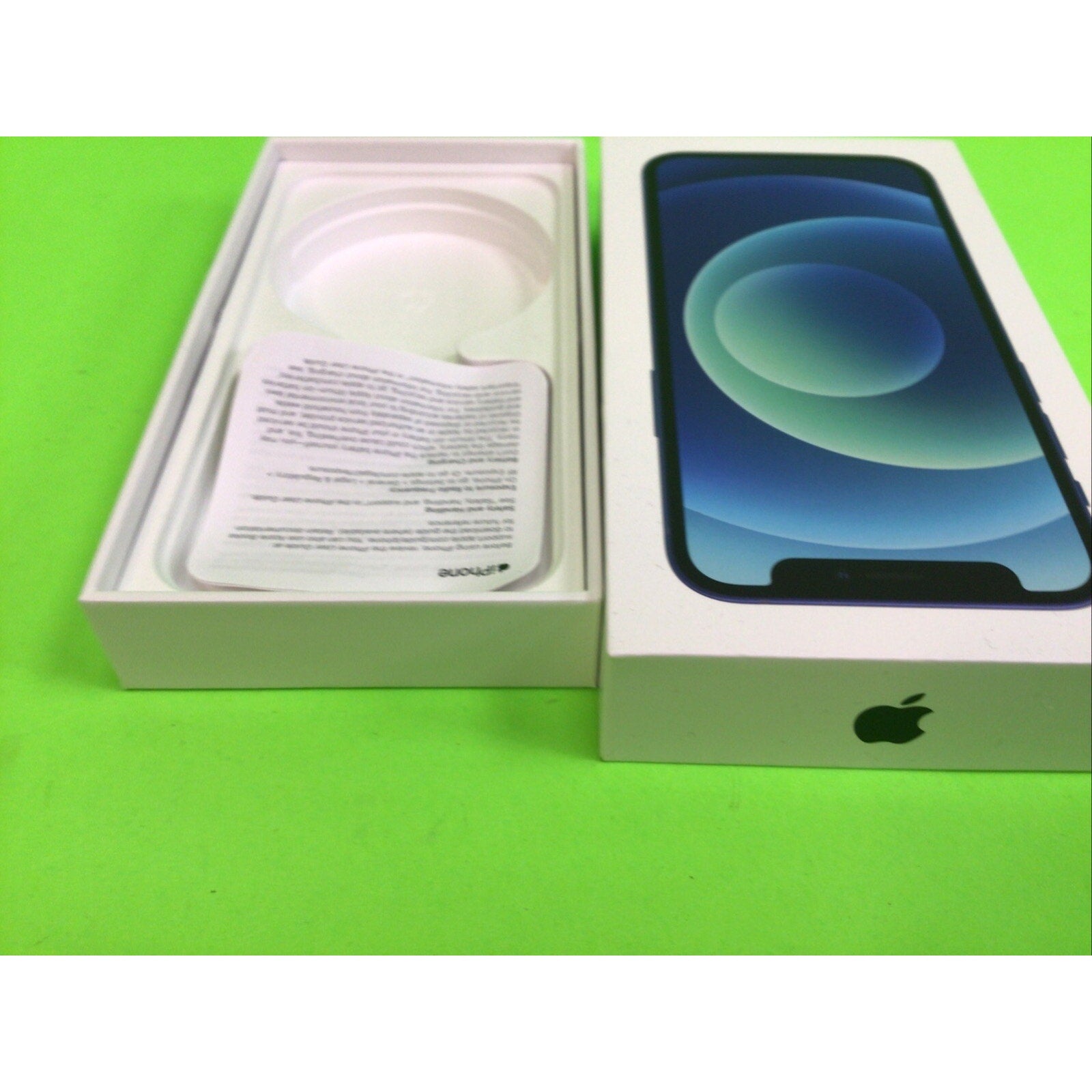 Empty Box for Apple iPhone 13 Retail Blue