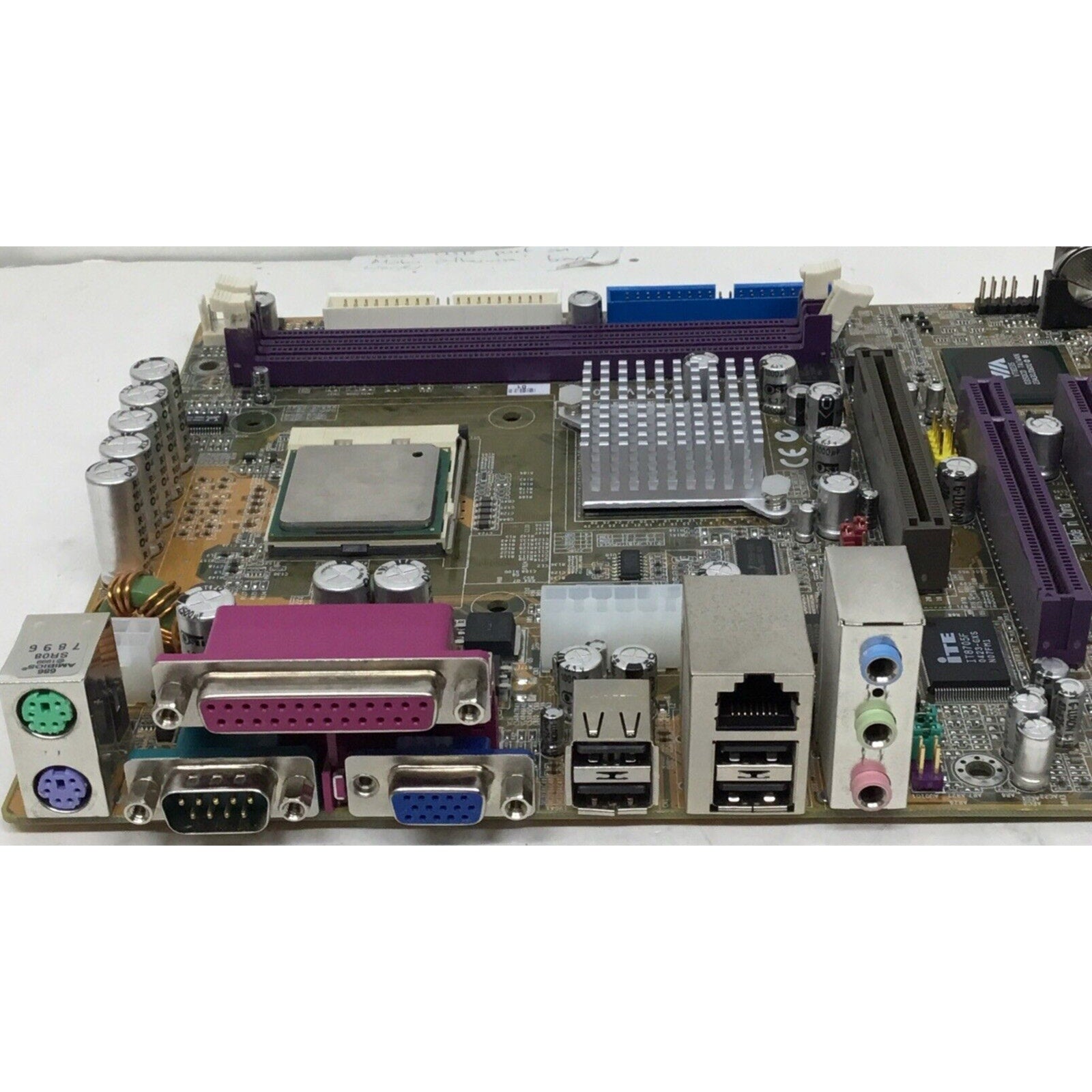 SOYO SY-P4VGM Motherboard W/Intel Pentium 4 & No IO Shield
