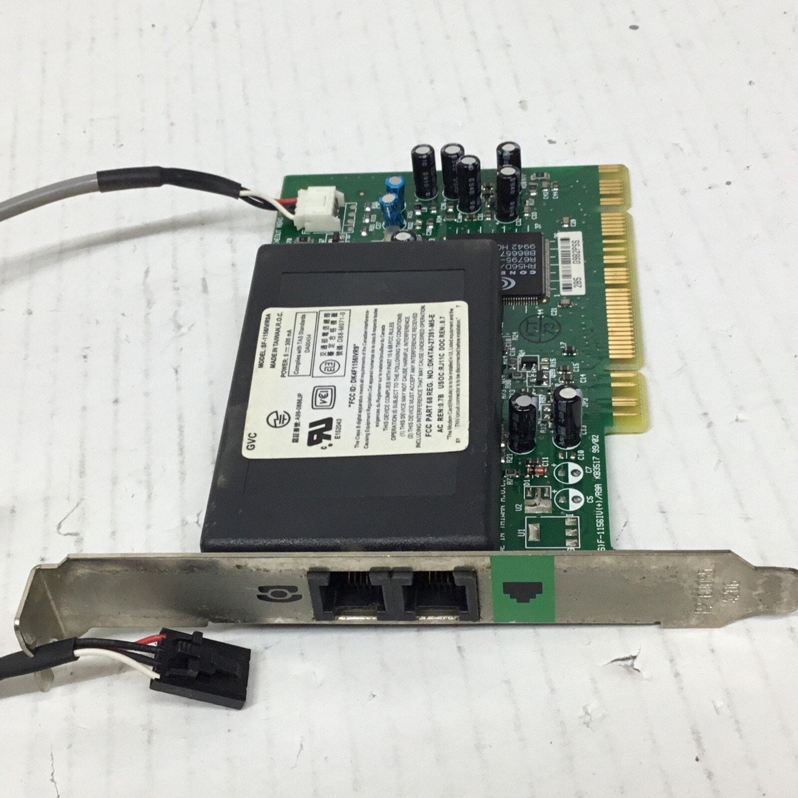 Pci Modem Card 00-253-268092 SF-1156IV/R9A Gateway 6001260
