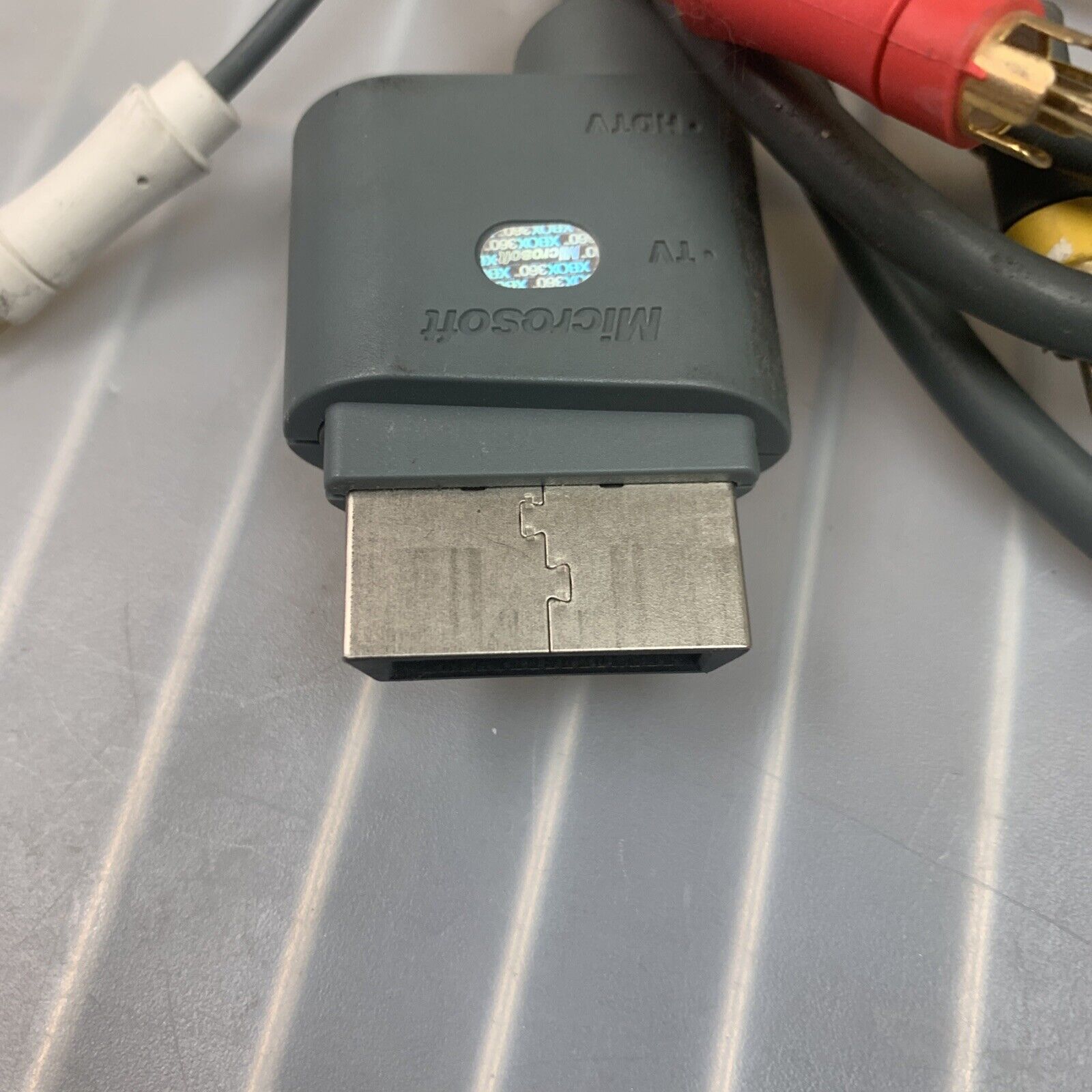 Official Microsoft Xbox 360 HD AV TV Component Composite Cable X810972-002 OEM