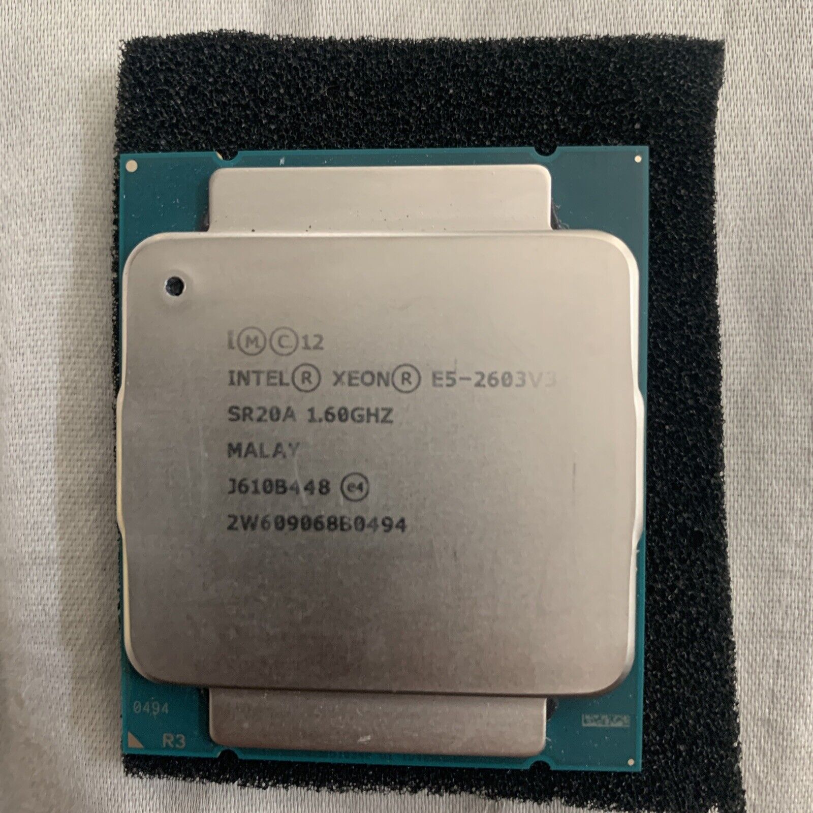 Intel Xeon E5-2603 v3 1.6GHz 15MB 6.4GT/s 2011-3 LGA SR20A CPU Processor