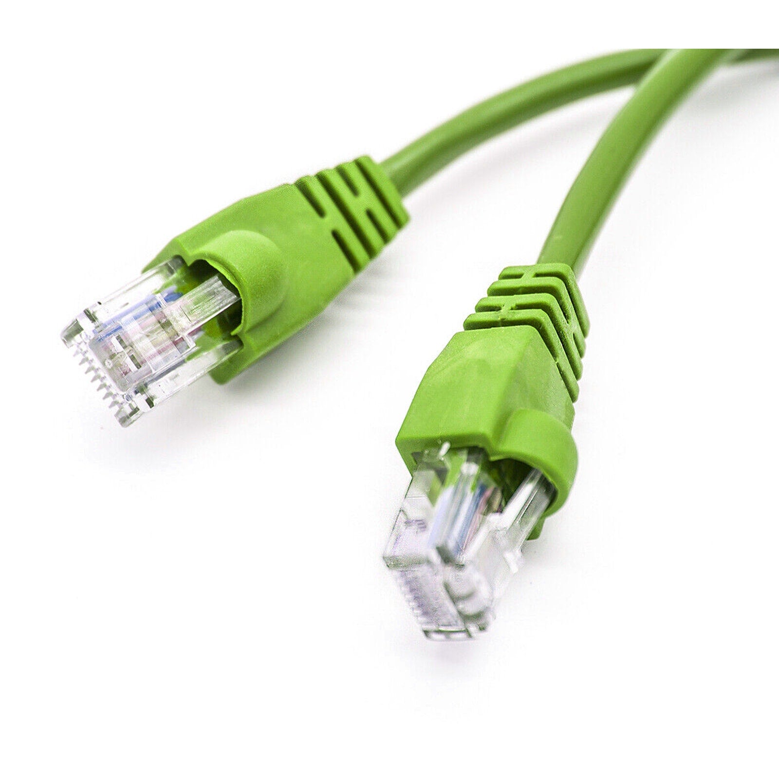 2ft CAT6 RJ45 Ethernet Network Patch Cable Premium - Green - 2 Feet