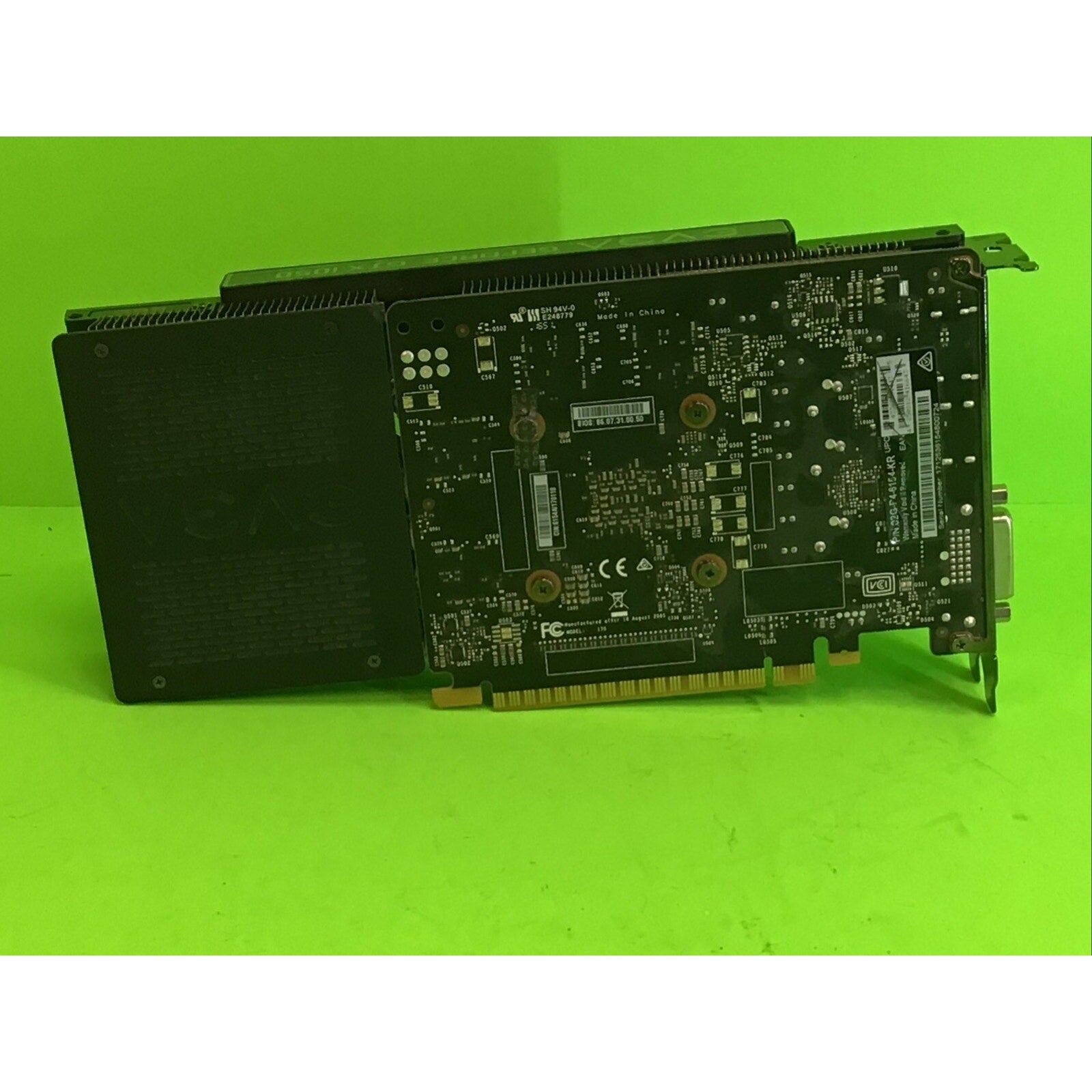 EVGA GTX 1050 ACX 3.0 FOR PARTS or REPAIR