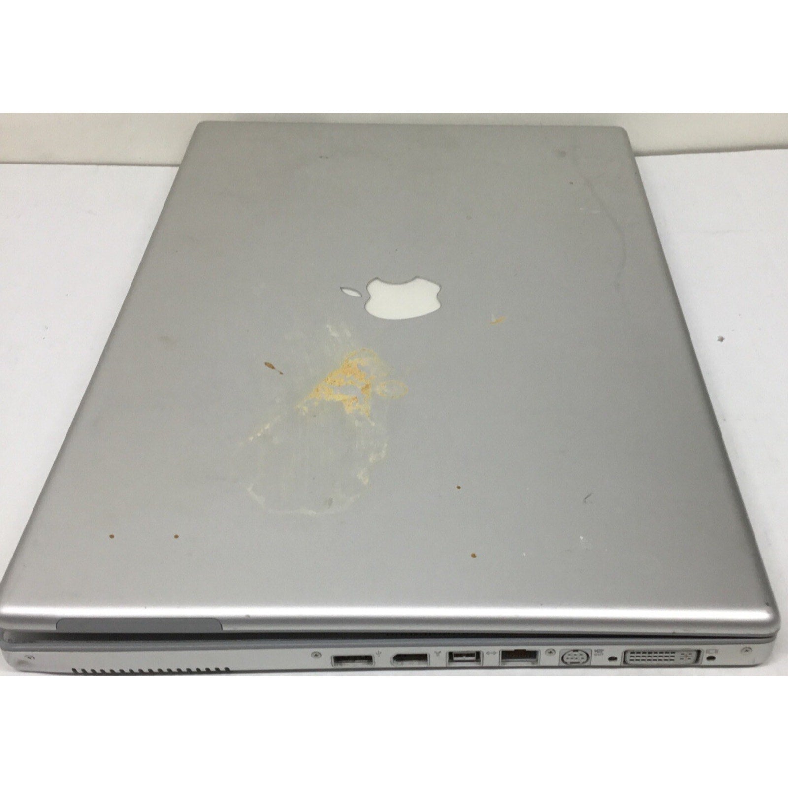 Vintage Retro Apple PowerBook G4 Titanium 17.3" Laptop - Untested A1085