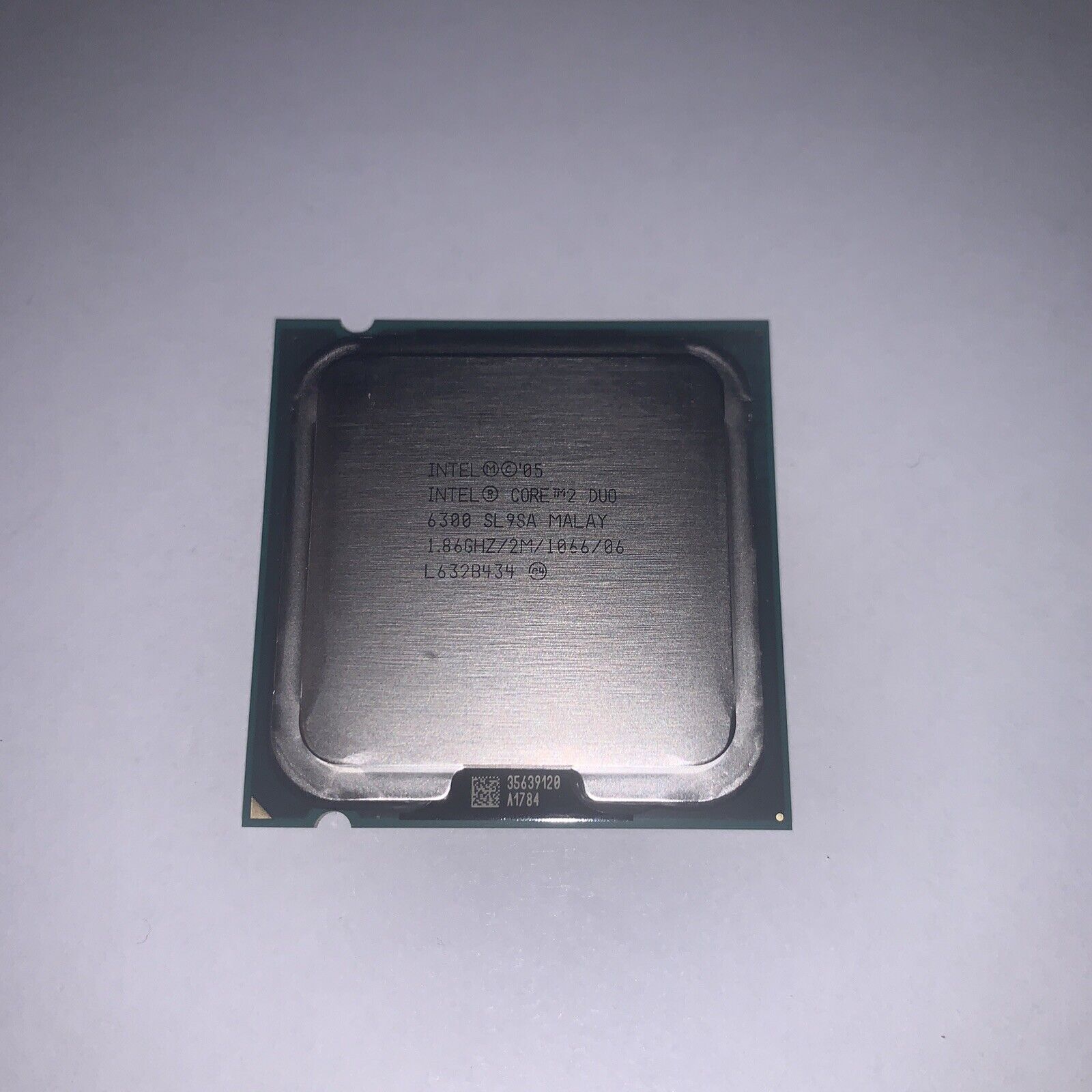 Intel Core 2 Duo E6300 1.87GHz 2-Core LGA775 Desktop CPU SL9SA