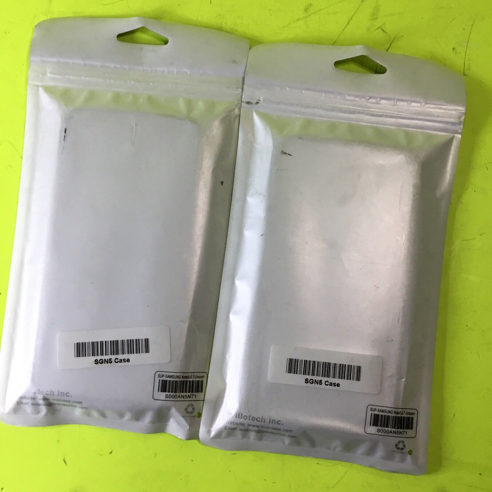 Lot of 2x Samsung Galaxy Note 5 Cases