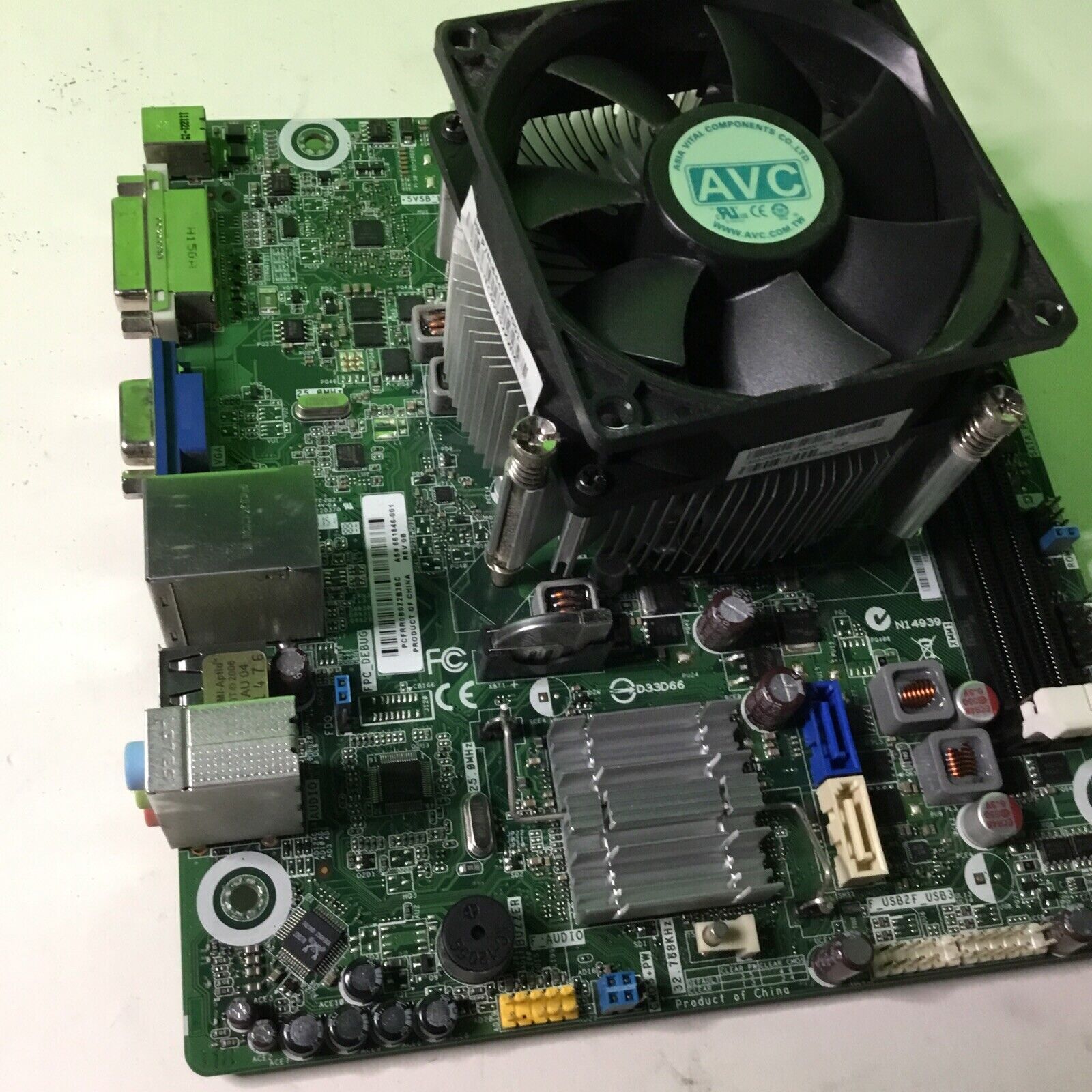 HP IPXSB-DM 661846-001 Asus Motherboard Mini-ITX Intel Pentium G620T w/ HeatSink