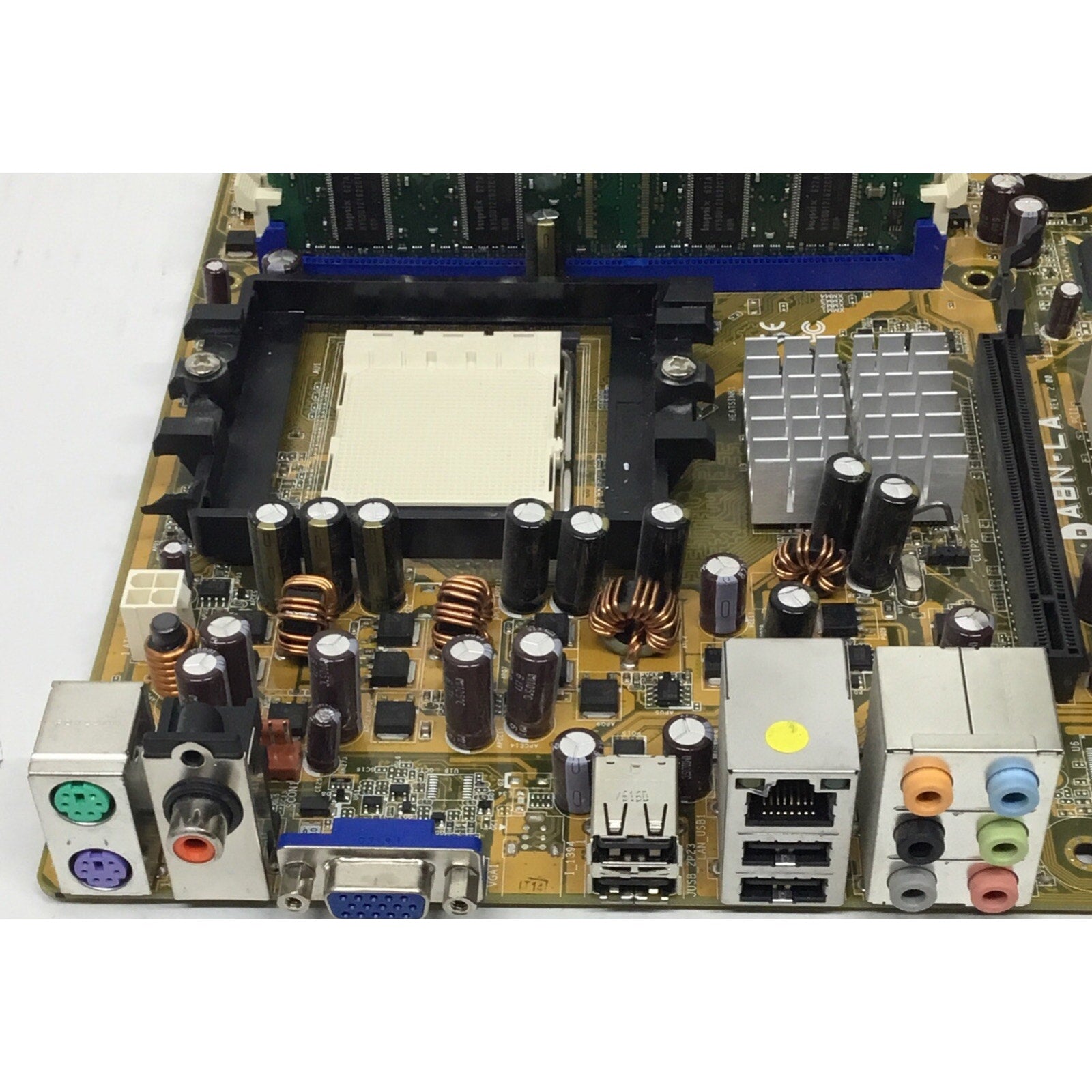 Genuine HP Pavilion A1534X Altair GI8 Motherboard P/N 5188-5472 W/ Ram & IO Shld