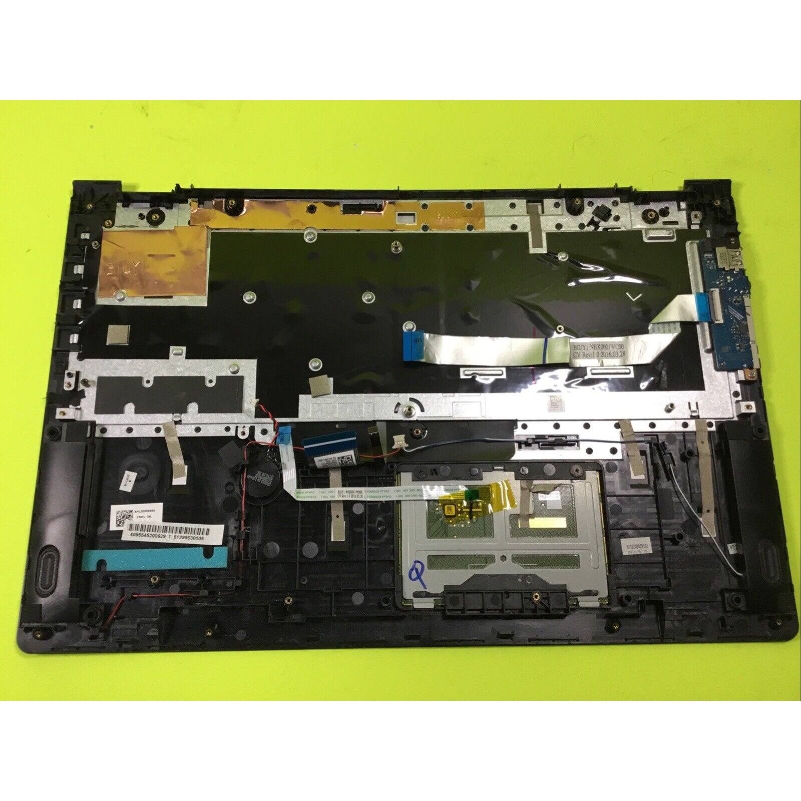 Lenovo IdeaPad Flex 4-1570 Palmrest Touchpad Keyboard Assembly