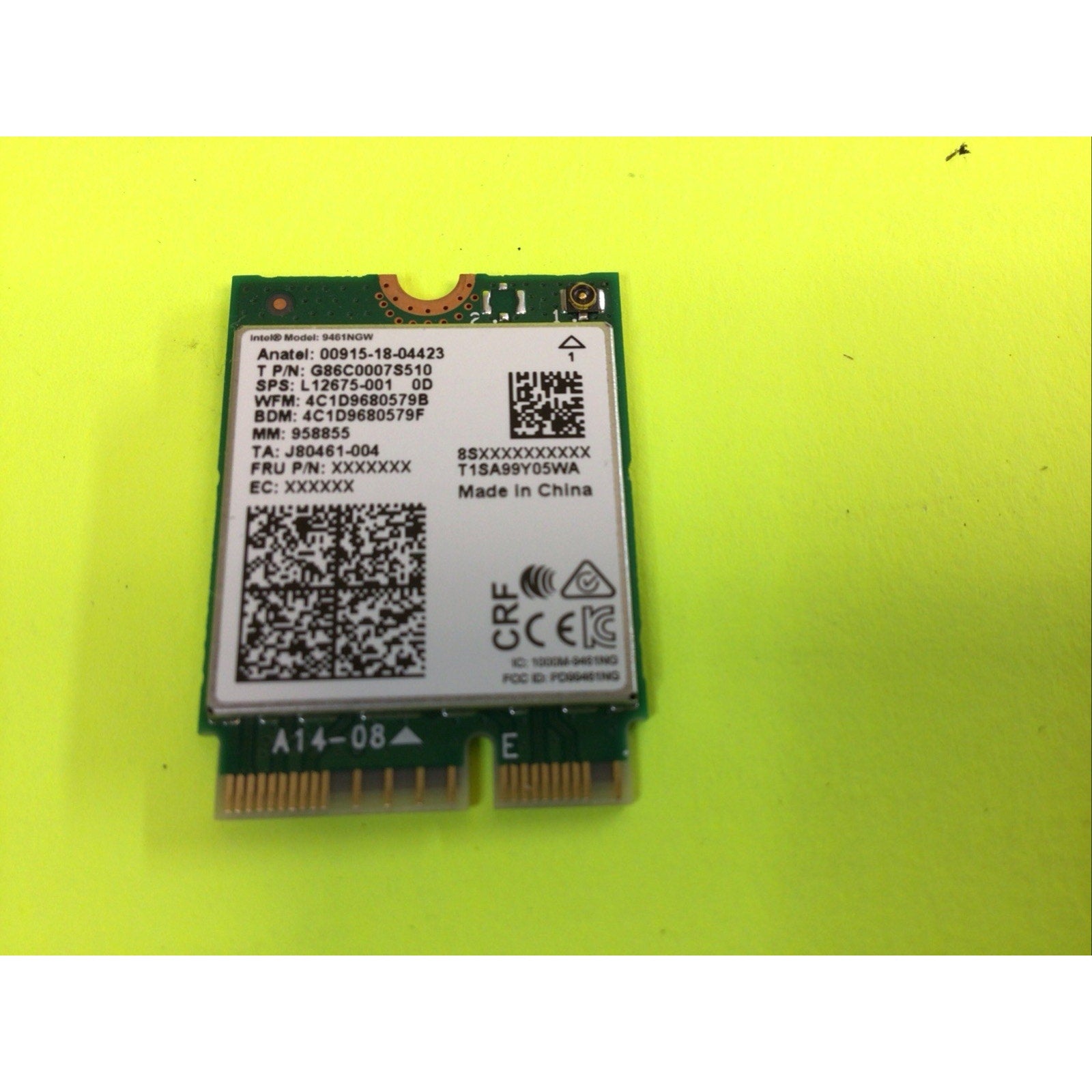 Genuine HP 15.6" 15-bs 15-bs282nr Intel WiFi Wireless Card 9461NGW L25889-005
