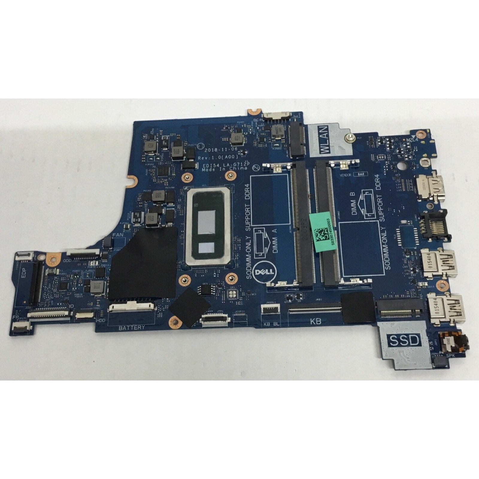 Parts Only LA-G712P Dell Inspiron 3480 3580 3481 3780 3588