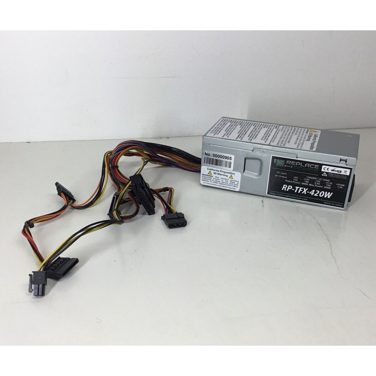 RP-TFX-420W Power Supply for Lenovo Dell with 24 Pin