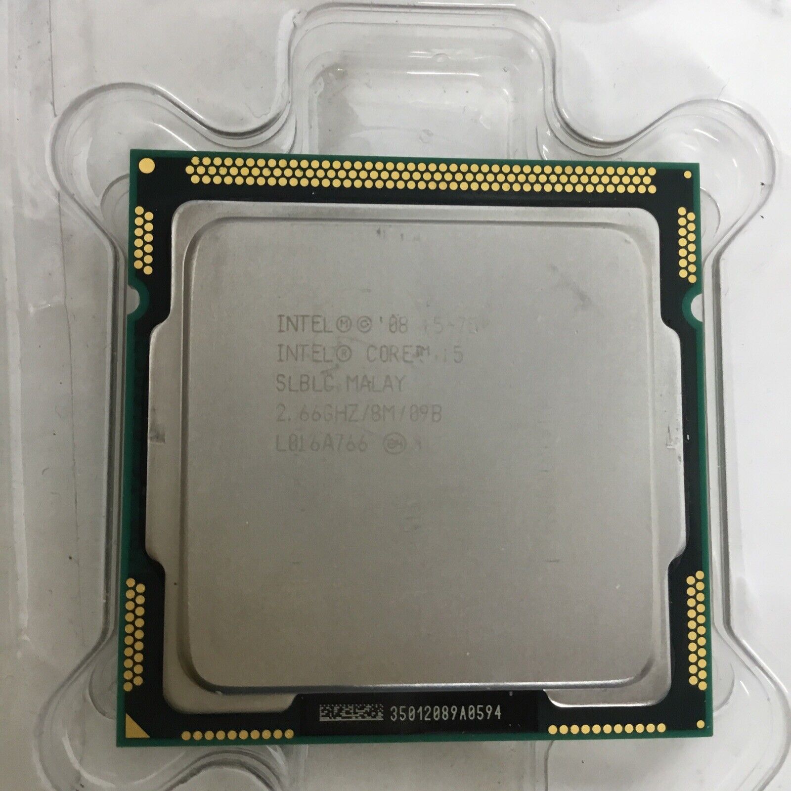 Lot Of 3 Intel Core i5-750 Processor 2.66Ghz/8M/09B