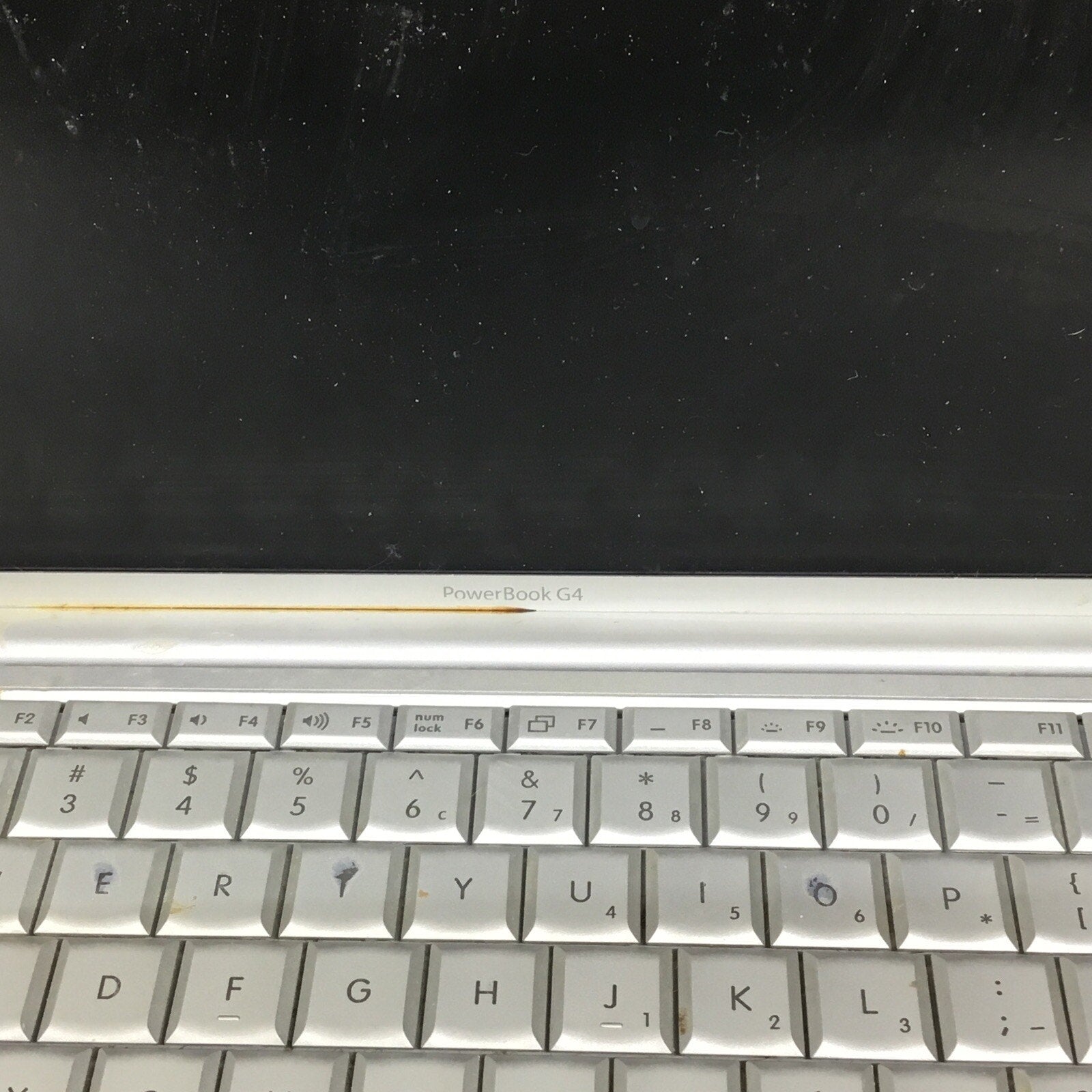 Vintage Retro Apple PowerBook G4 Titanium 17.3" Laptop - Untested A1085