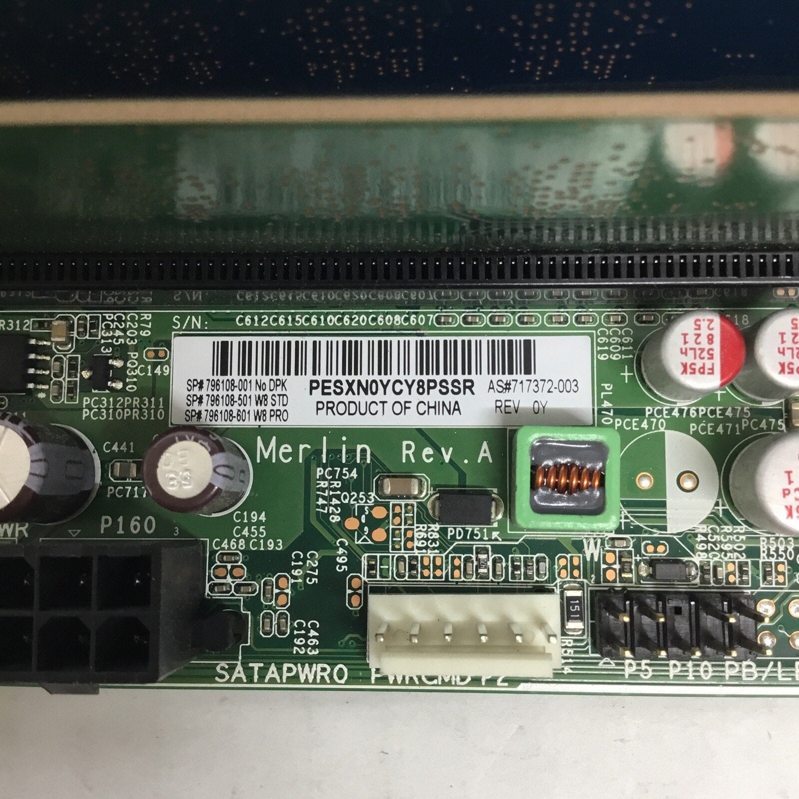 HP Elitedesk 800 G1 SFF Desktop Motherboard 796108-001 w/i5-4590 & 8GB Ram