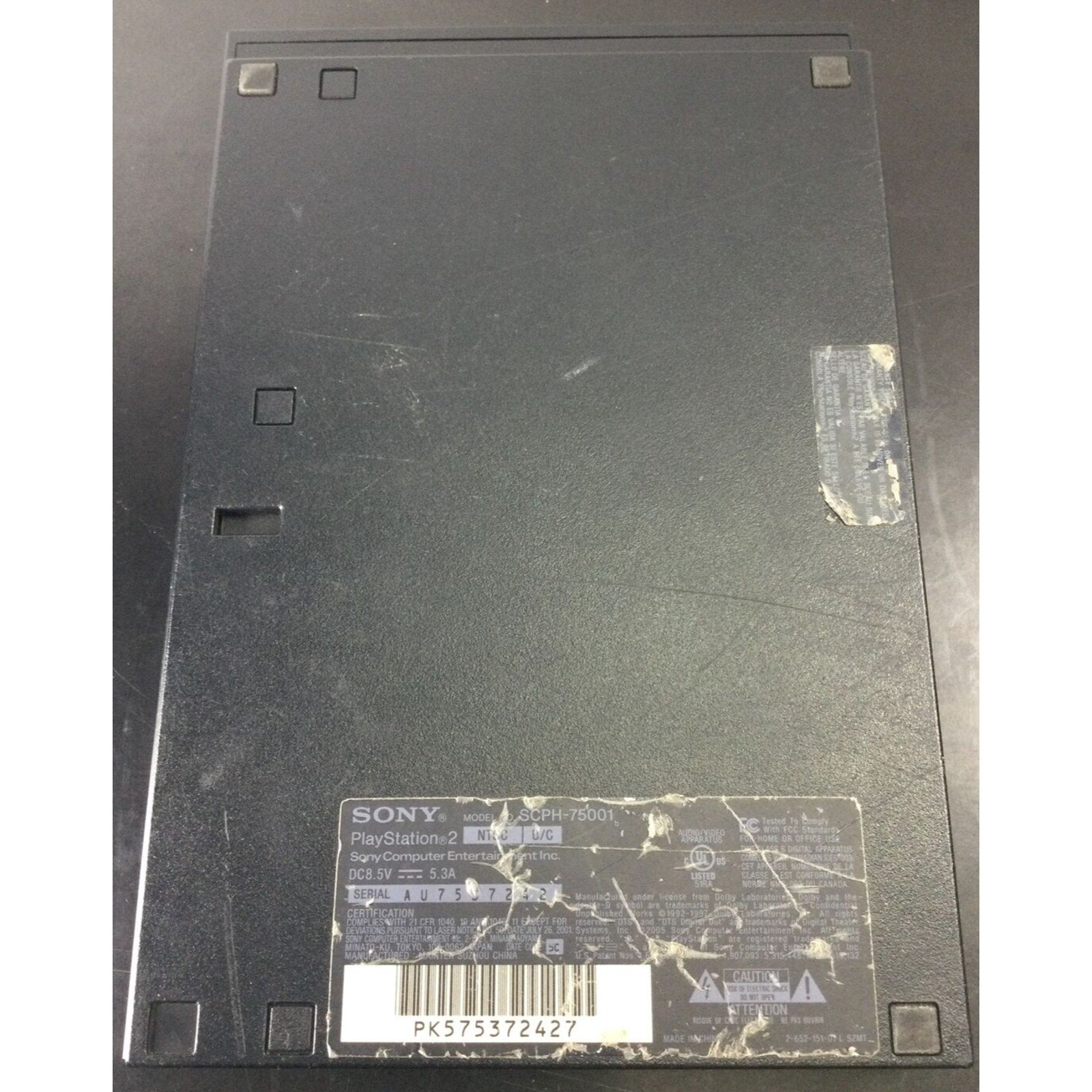 PlayStation 2 PS2 Slim Console SCPH-75001 Black Console Only