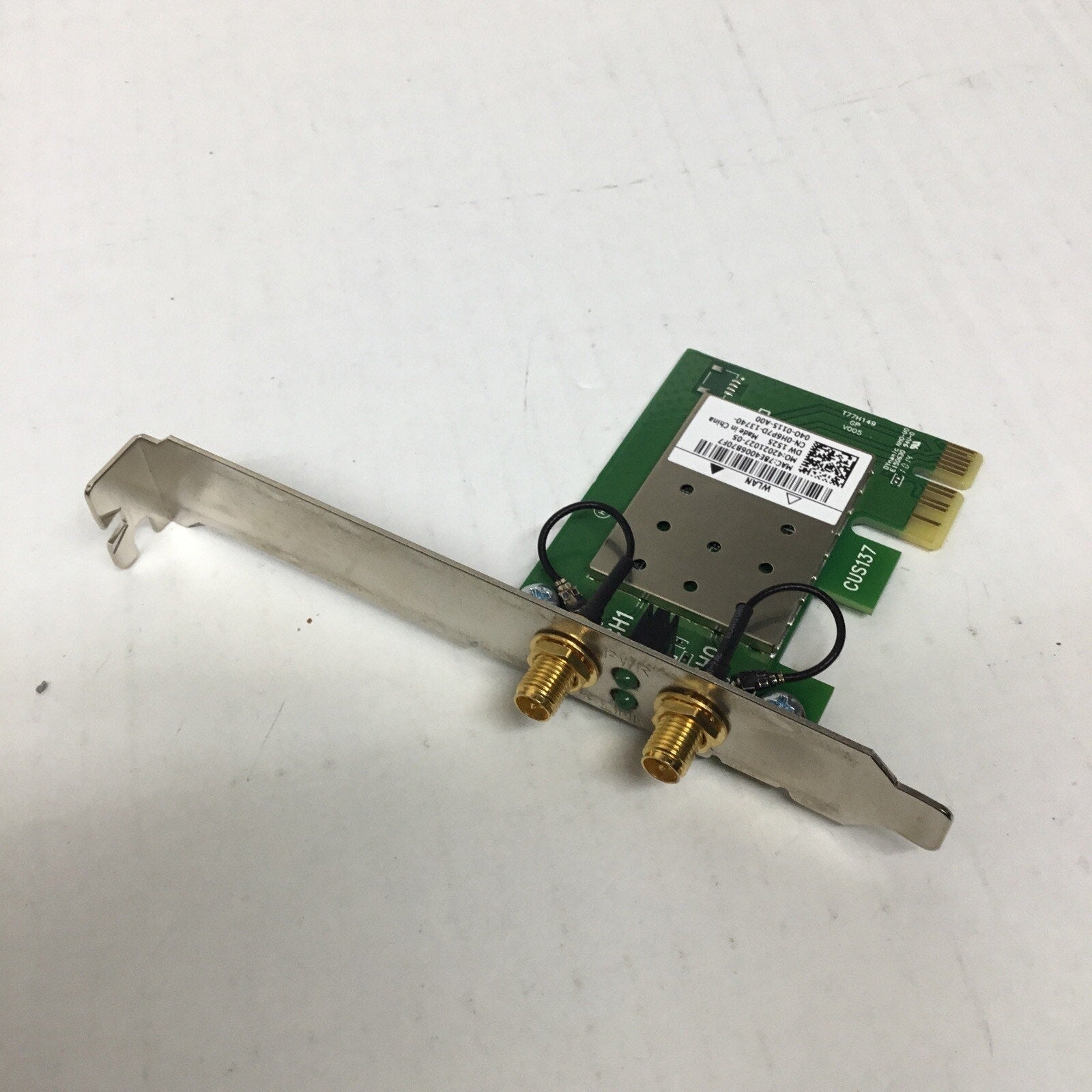 Dell DW1525 WiFi Wireless Pcle Card SFF Low Profile Atheros AR5BDT92