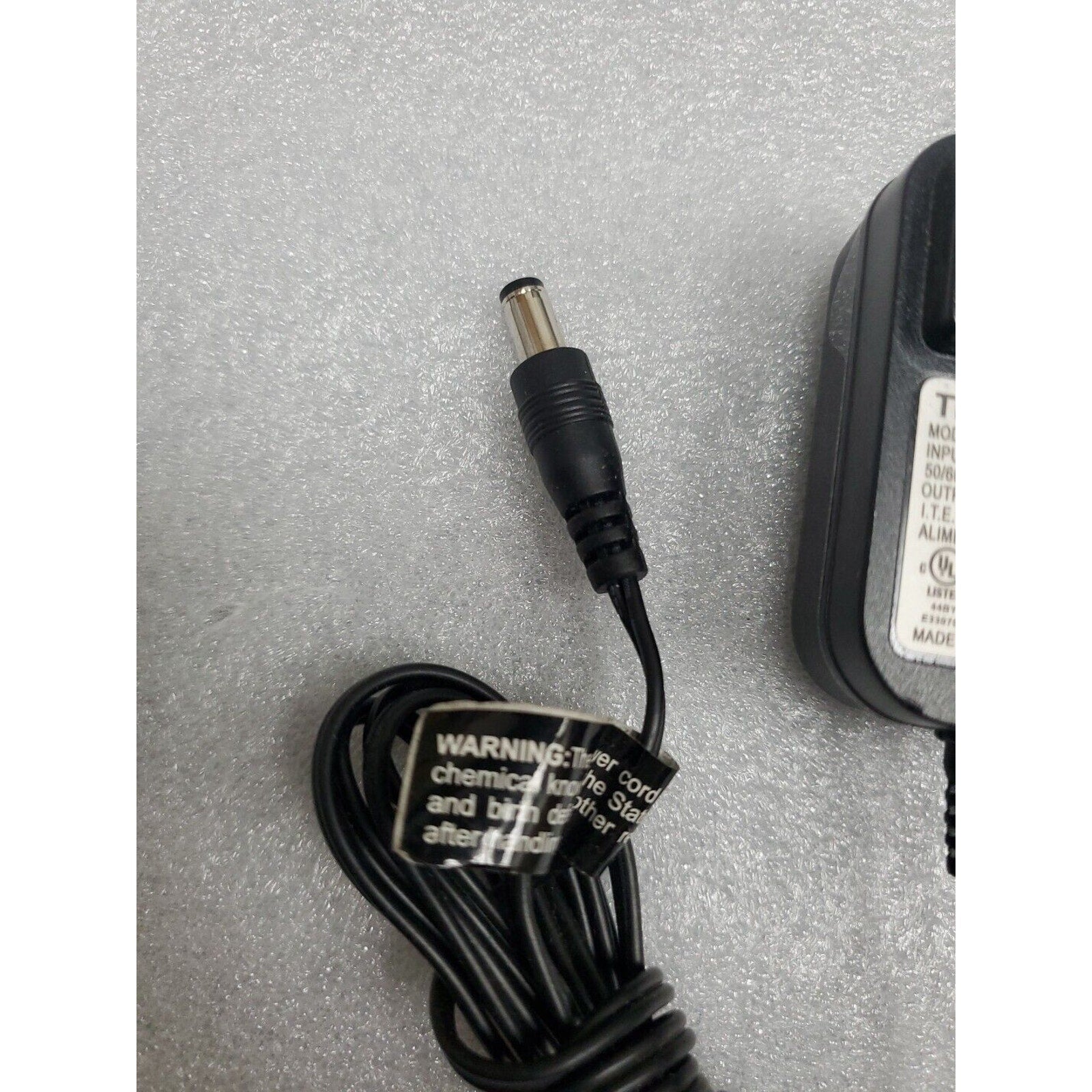 Teka TEKA006-0501000UK AC Power Supply Adapter Charger Output DC 5V 1A