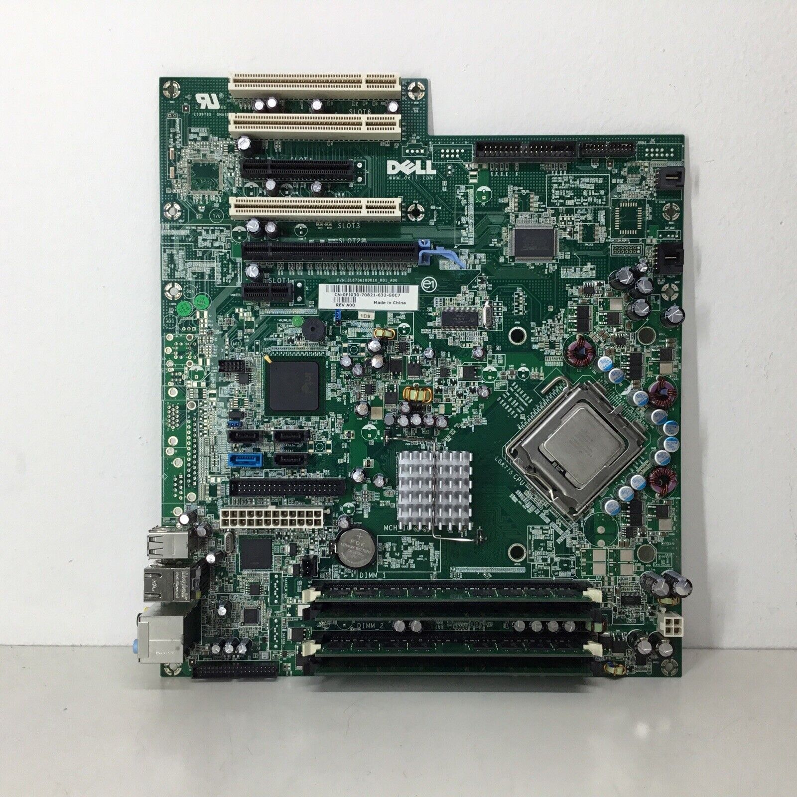 Dell Dimension LGA775 DDR2 Motherboard 0FJ030 FJ030 2GB RAM Intel '04 Pentium