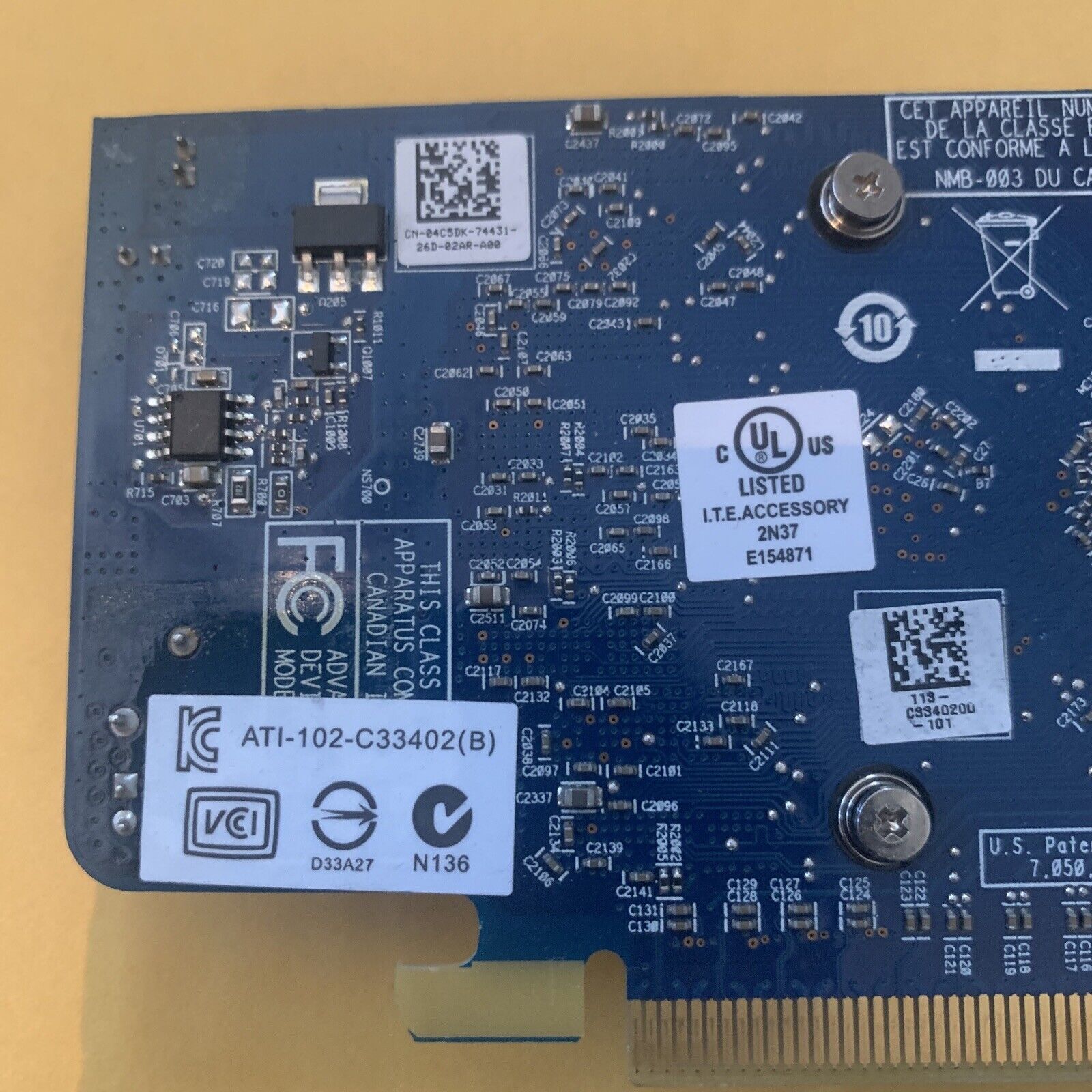 Dell/AMD Radeon 04C5DK/4C5DK HD 7570 1GB GDDR5 Low Profile Video Card