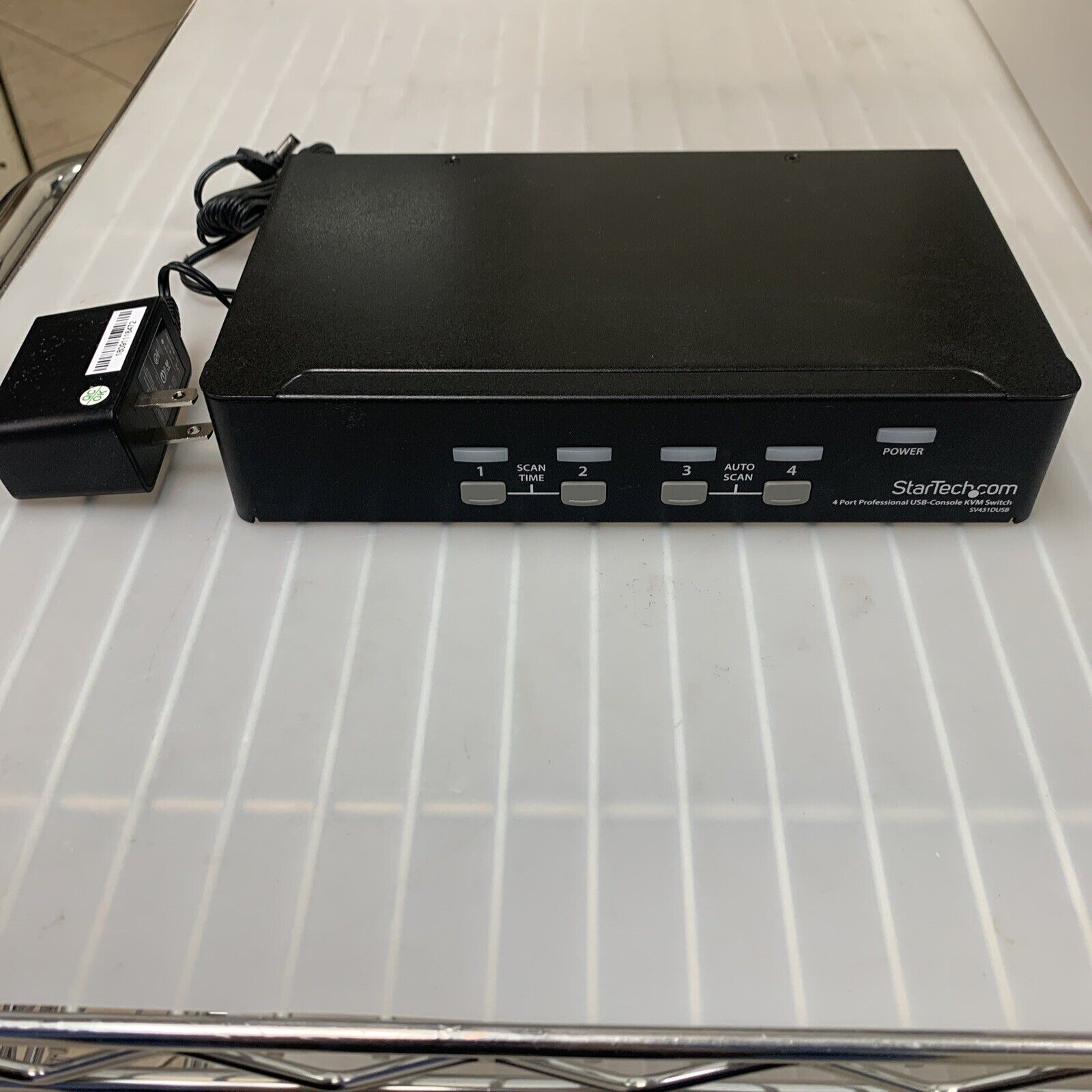 StarTech SV431DUSB 4-Ports 1u External KVM switch USB OSD