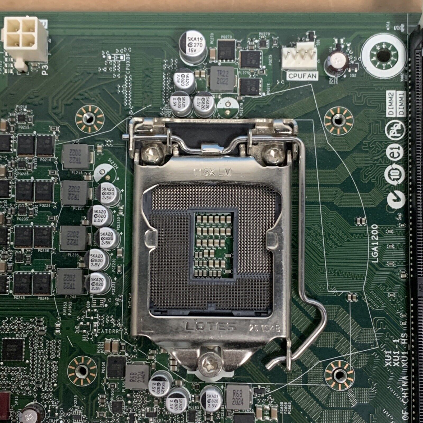 *BAD* HP TG01 TP01 TE01 Motherboard L75365-001 L75365-601 LGA 1200 - For Parts