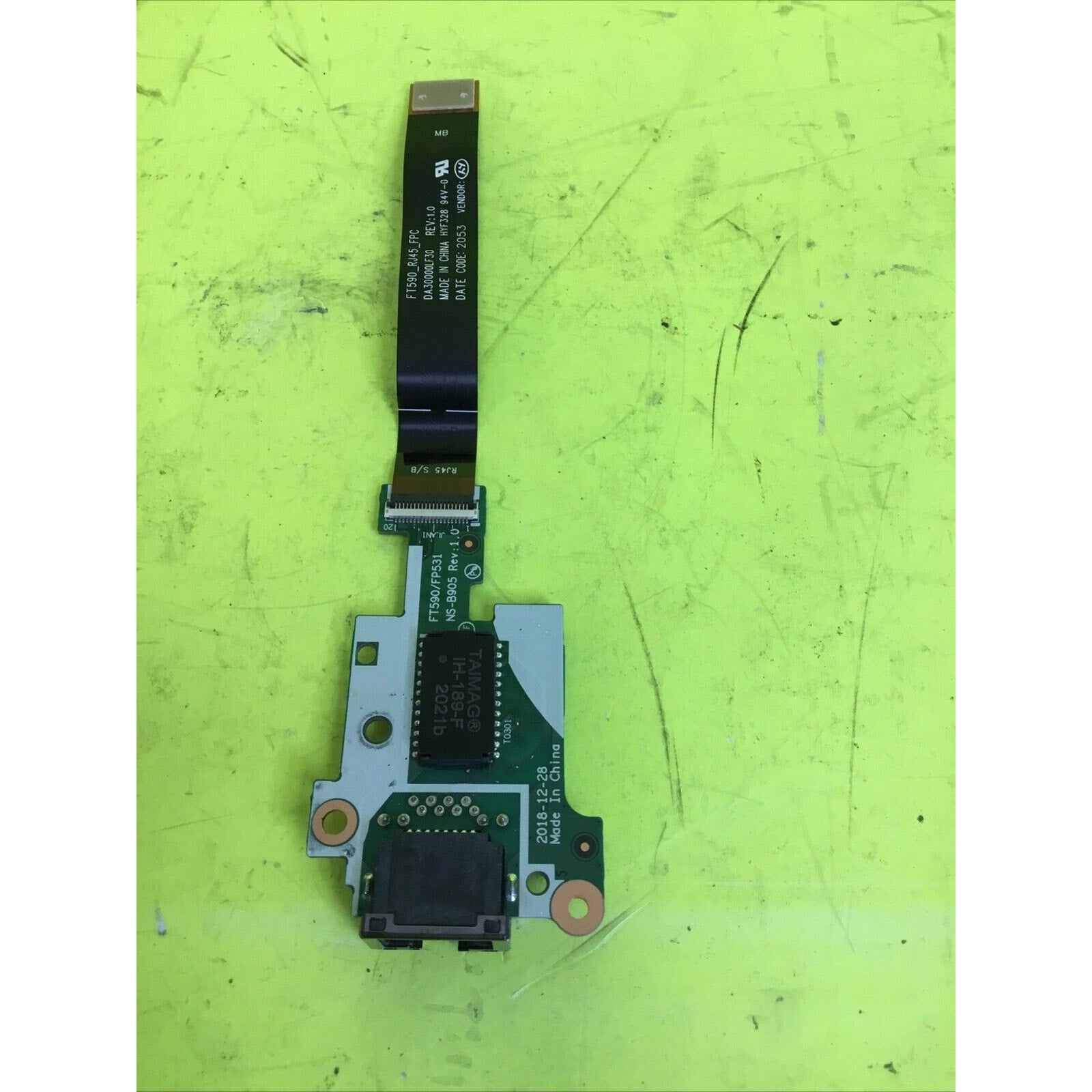 Lenovo ThinkPad T15 Laptop USB Board with Flex Cable NS-B901