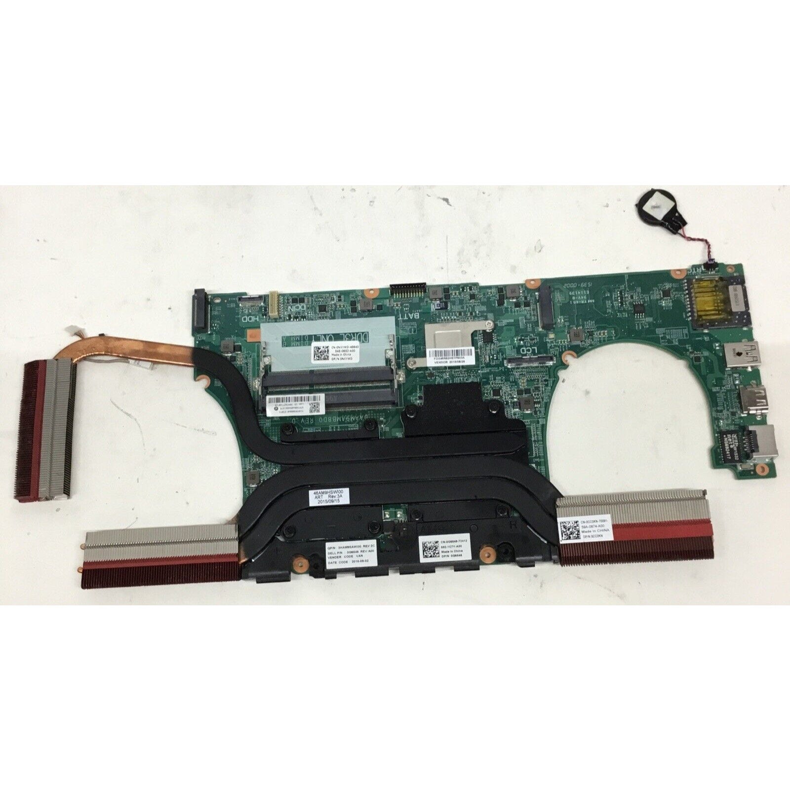 Dell Inspiron 15.6" 15 7559 OEM i5-6300HQ 2.3GHz GTX960M Motherboard 1P4N7 NXYWD