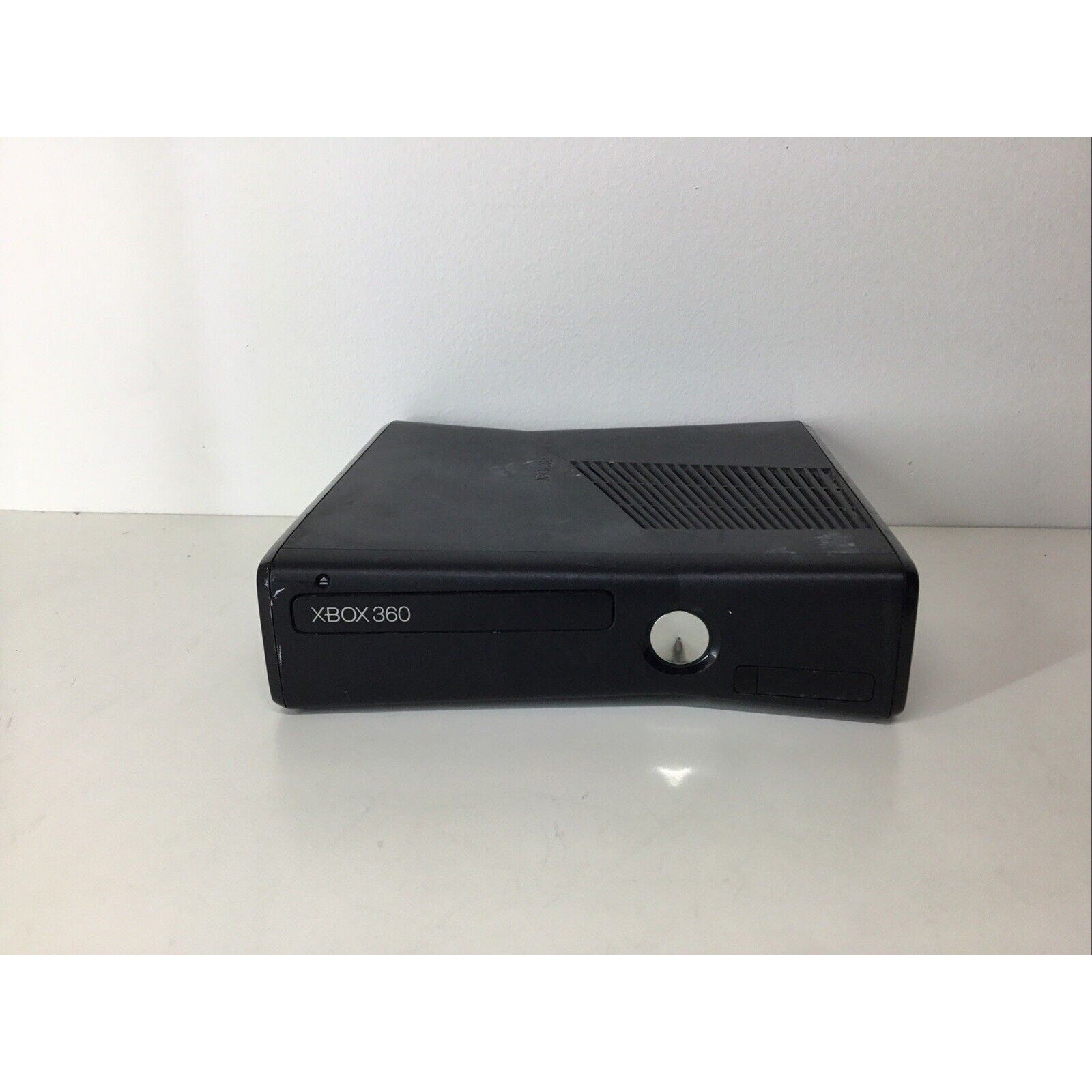 Microsoft Xbox 360 S Black Console Only Model 1439 300 GB + 5 GB